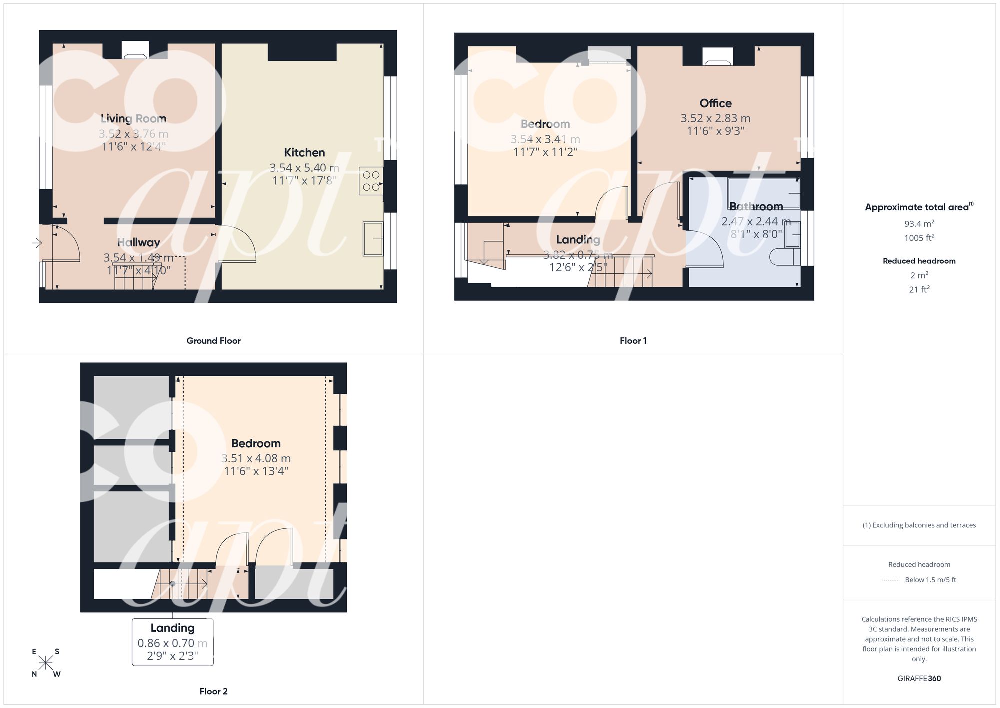 123a Milner Road, Brighton floorplan