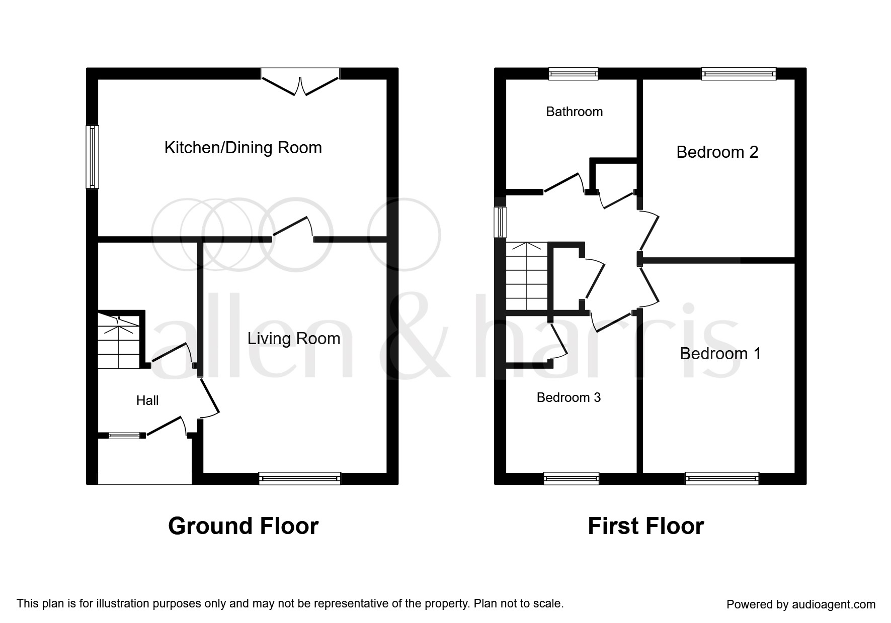 3 Bedrooms Semi-detached house for sale in Golf Gardens, Larkhall ML9