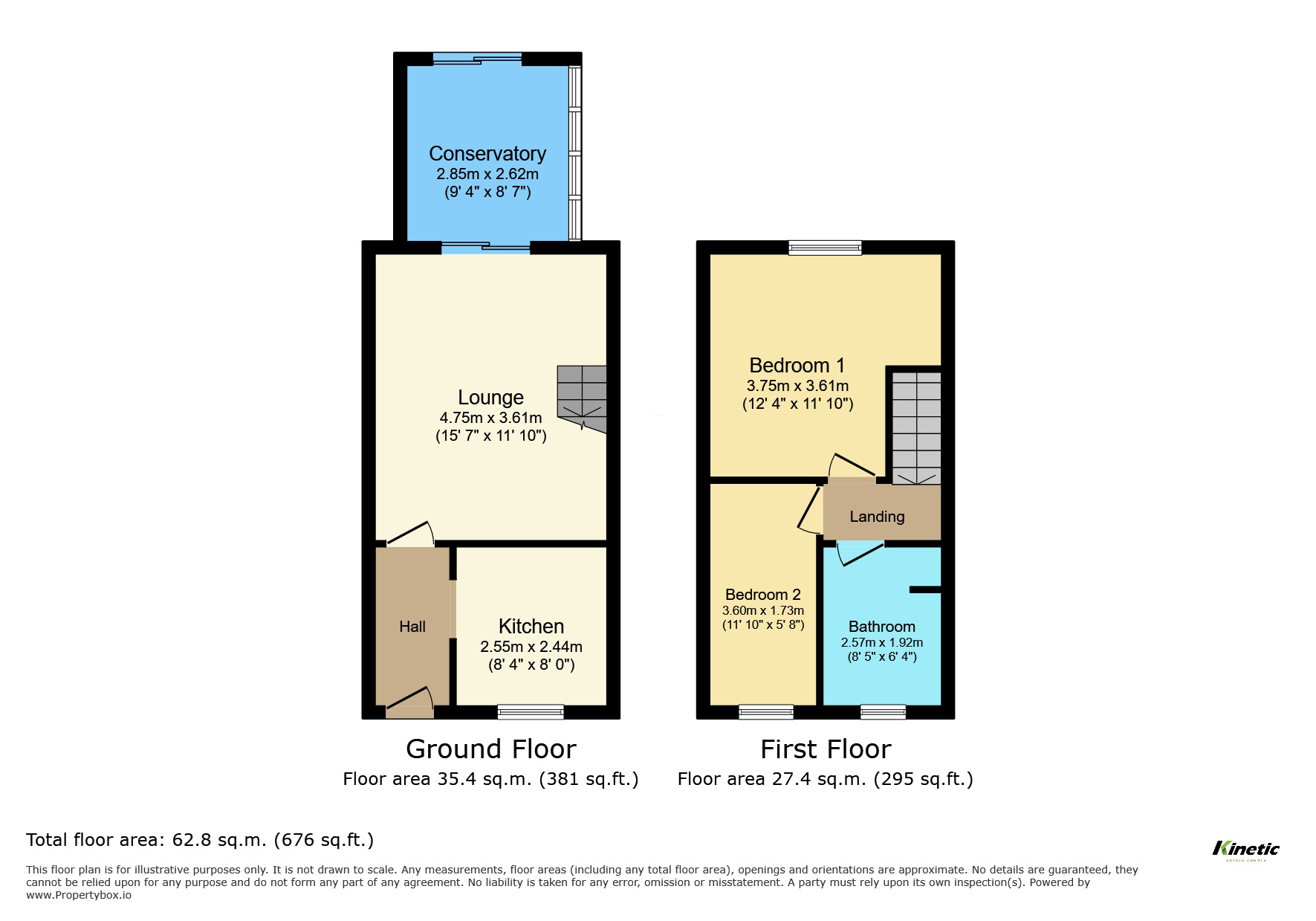 19 Anson Close, Skellingthorpe, Lincolnshire floorplan
