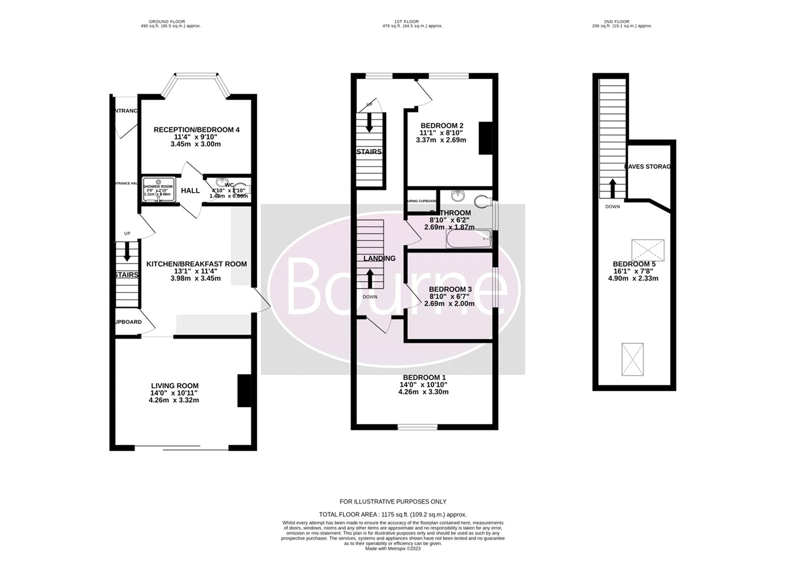 41, Weston Road, Guildford floorplan