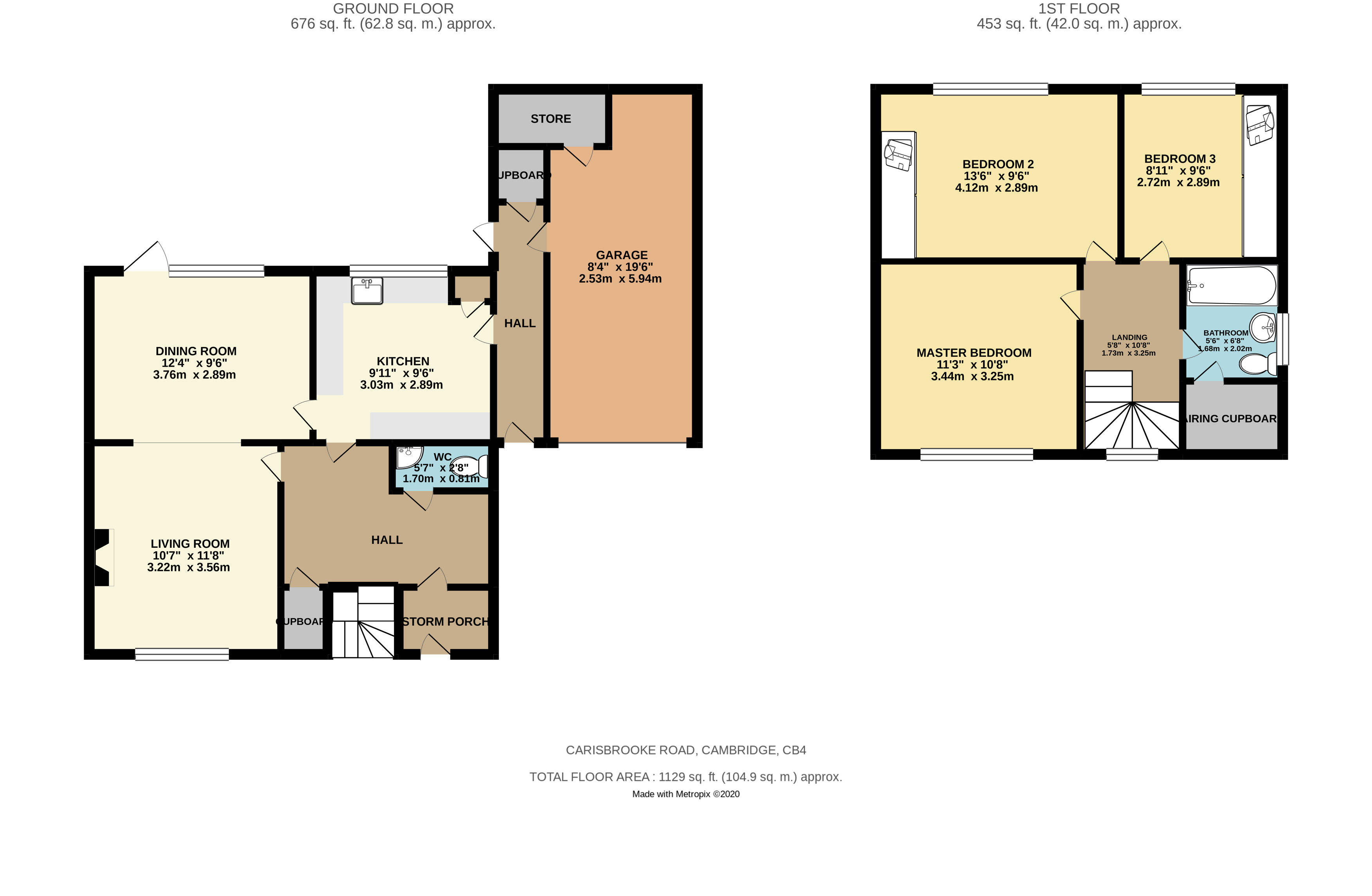 Carisbrooke Road, Cambridge floorplan