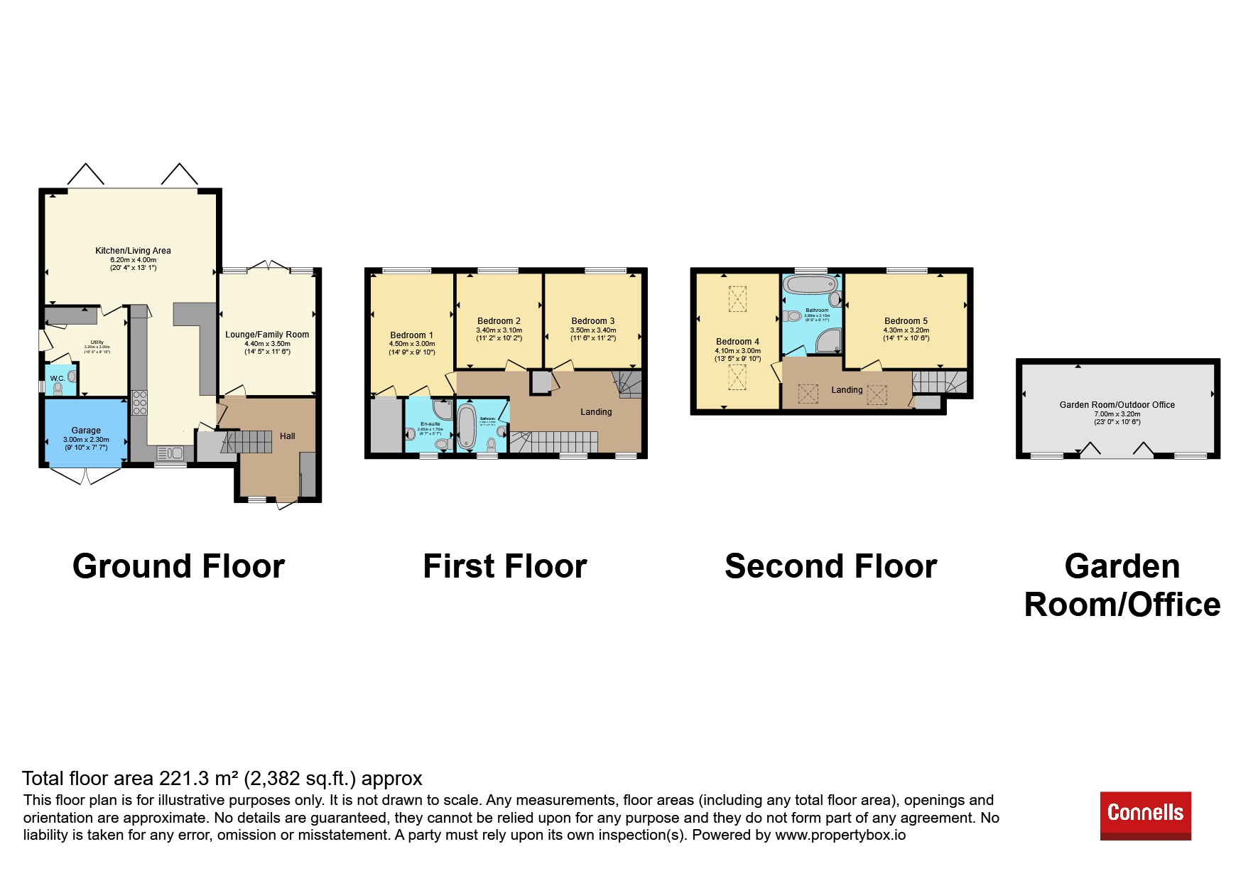 16, Someries Road, Harpenden floorplan