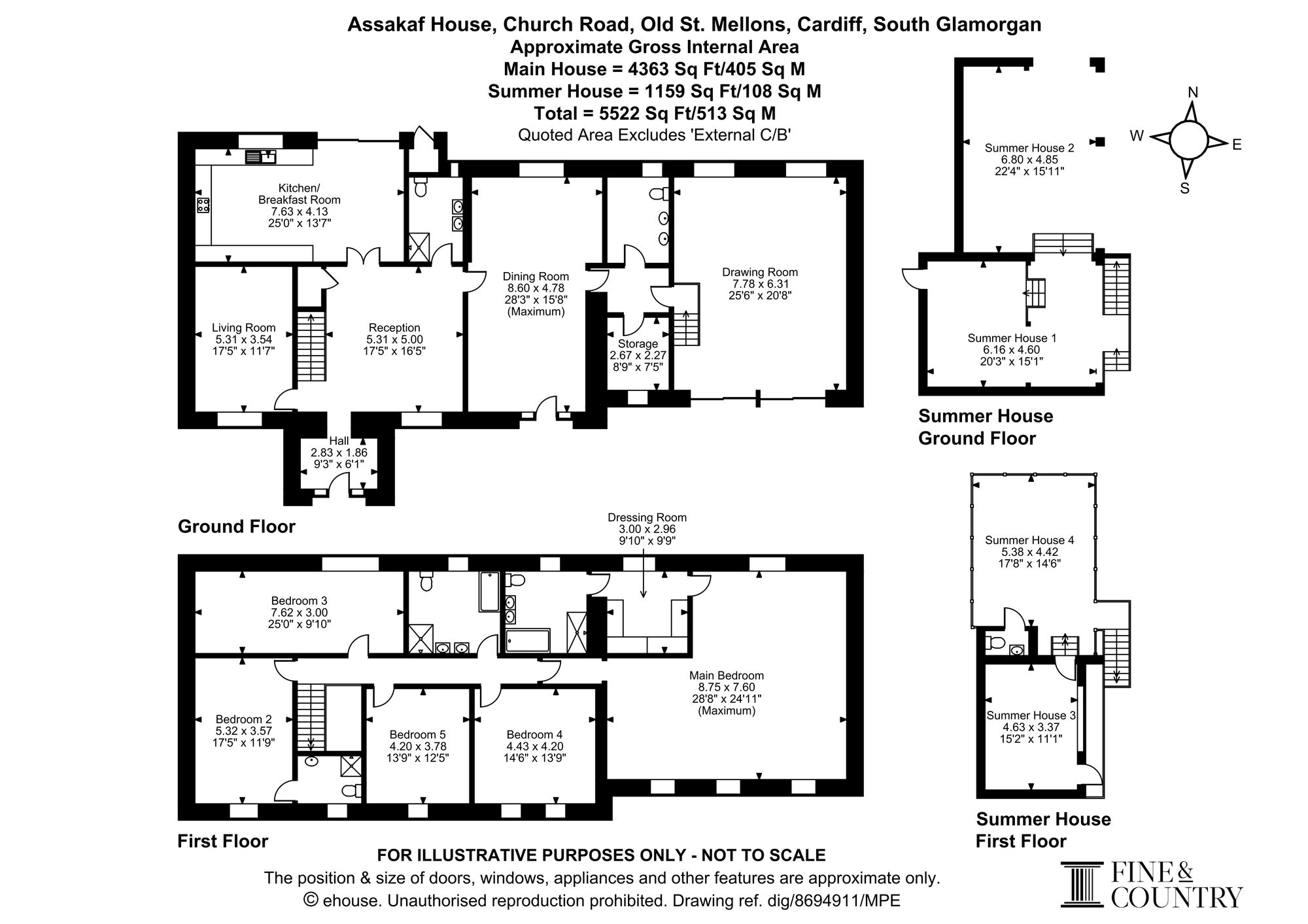 Assakaf House Church Road, Cardiff floorplan