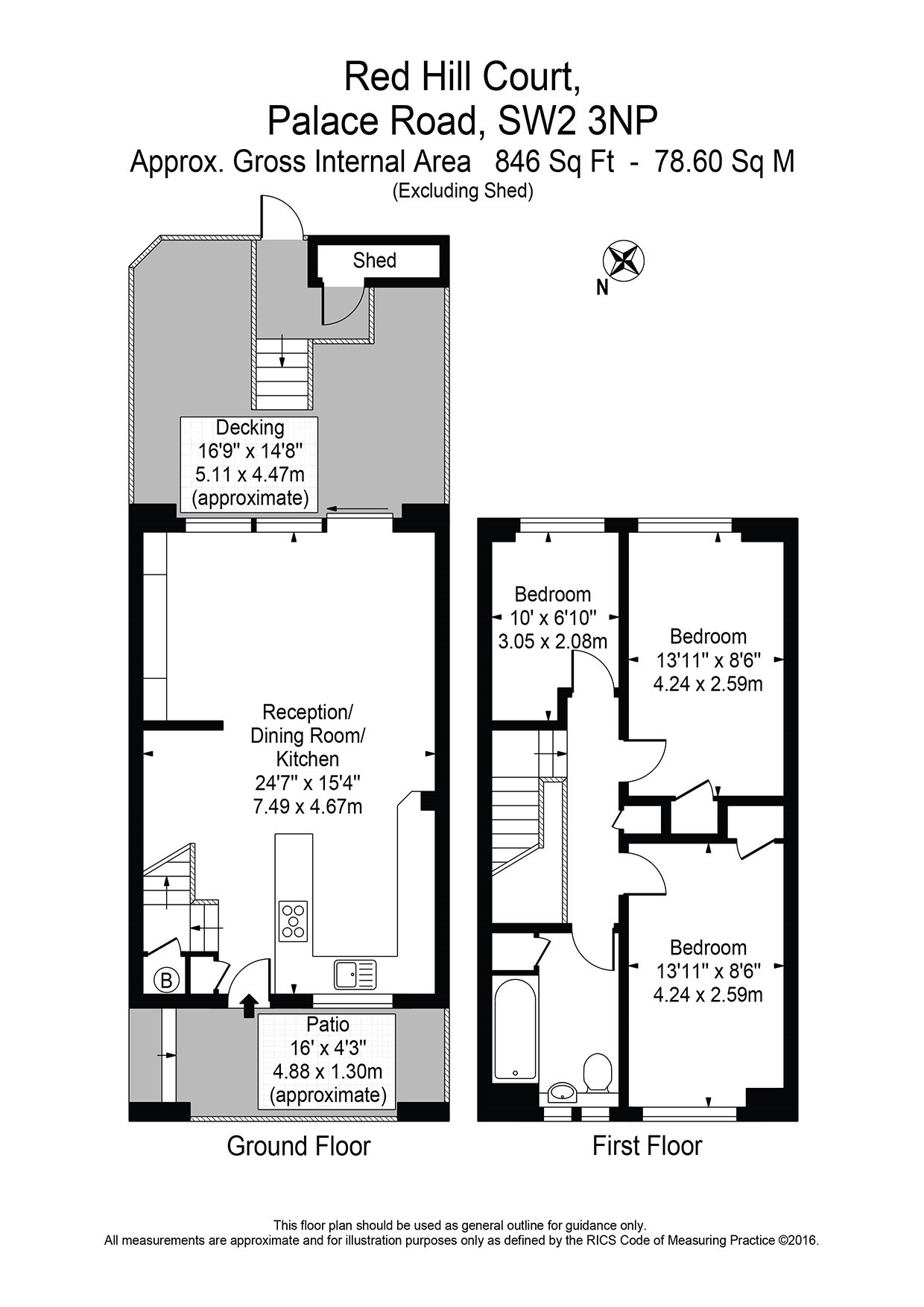 3 Bedrooms Maisonette for sale in Redhill Court, Palace Road, Streatham Hill, London SW2