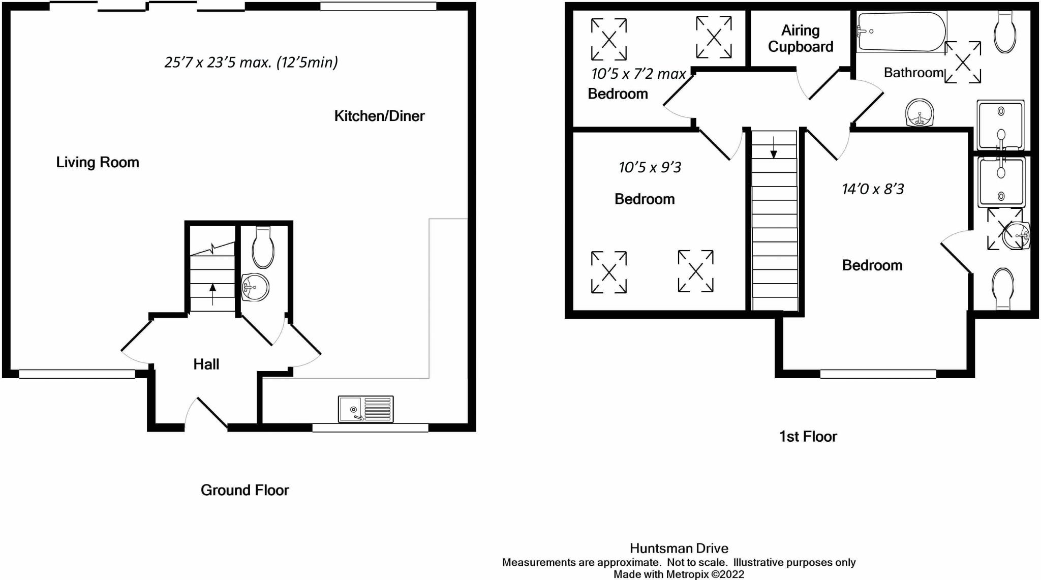 Huntsmans Drive, Kinver, Stourbridge, West Midlands DY7, 3 bedroom