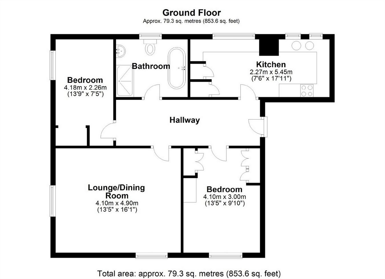 2 Bedrooms Flat for sale in The Walker Apartments, Oakengates, Telford, Shropshire TF2