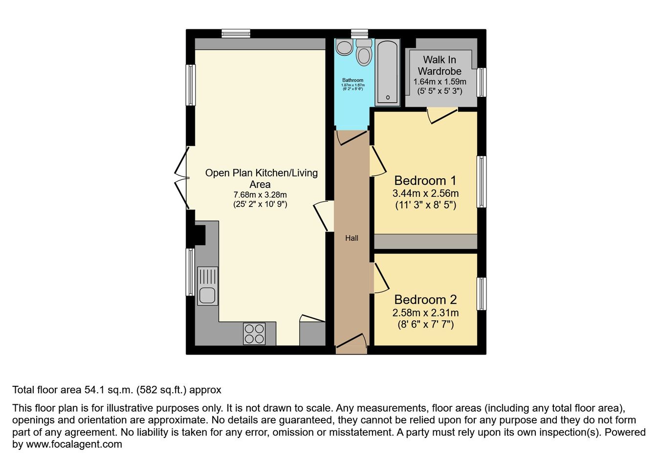 St Michael's Vale, Hebburn floorplan