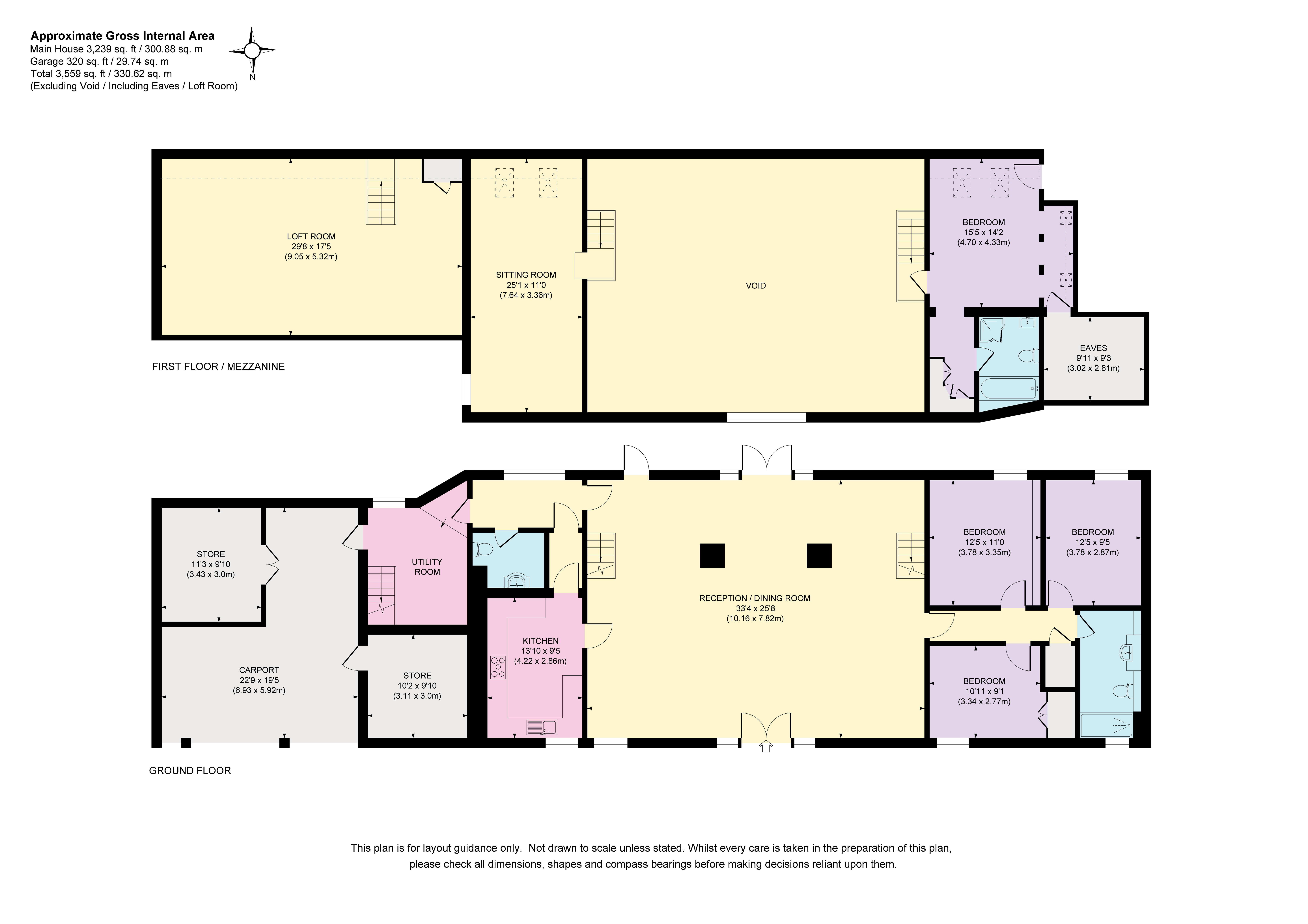 Tillington, Petworth floorplan