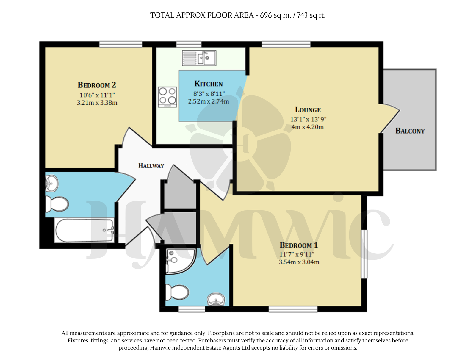 48, The Mallards, Southampton floorplan