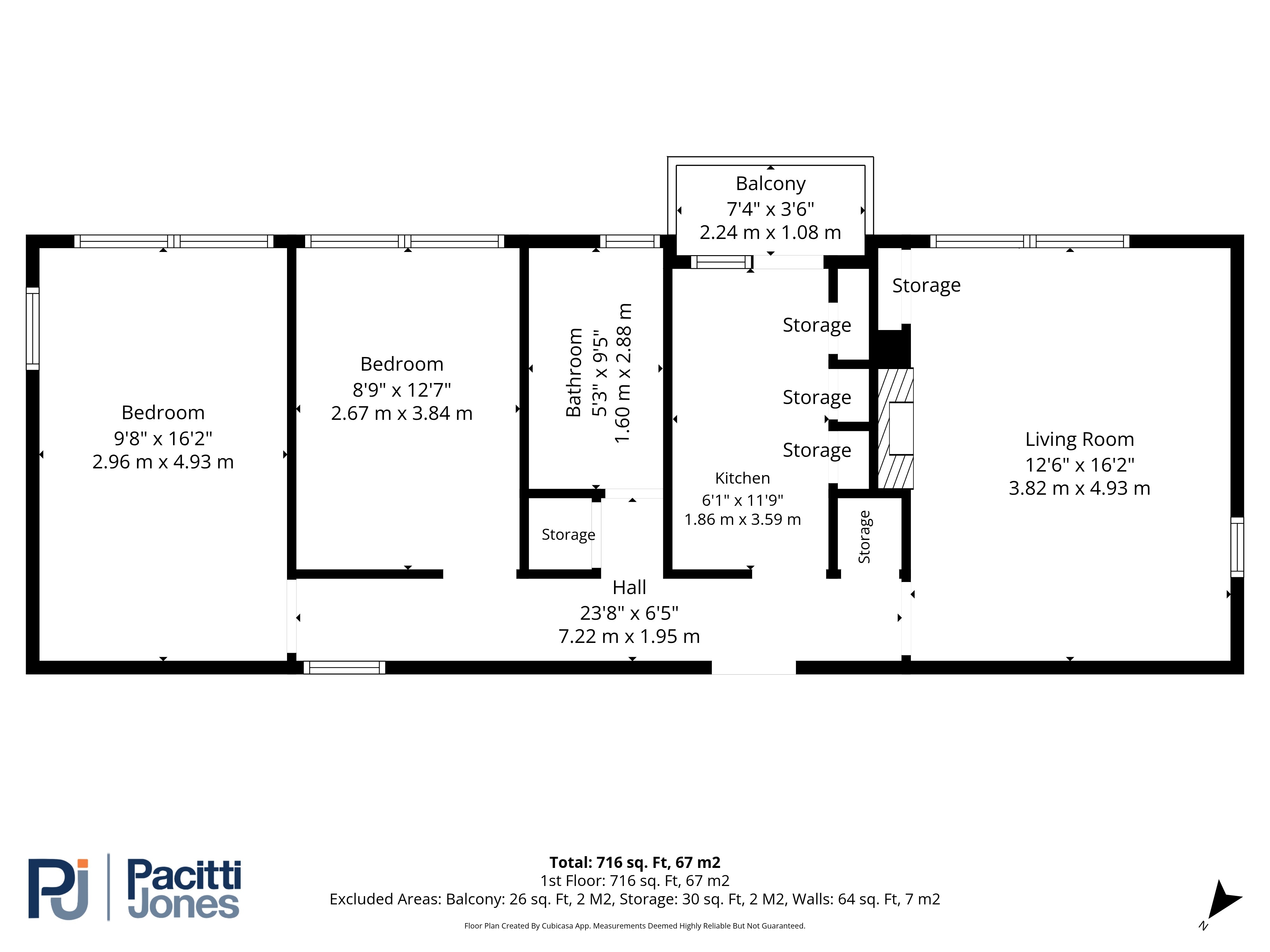 69 Chisholm Place, Grangemouth floorplan