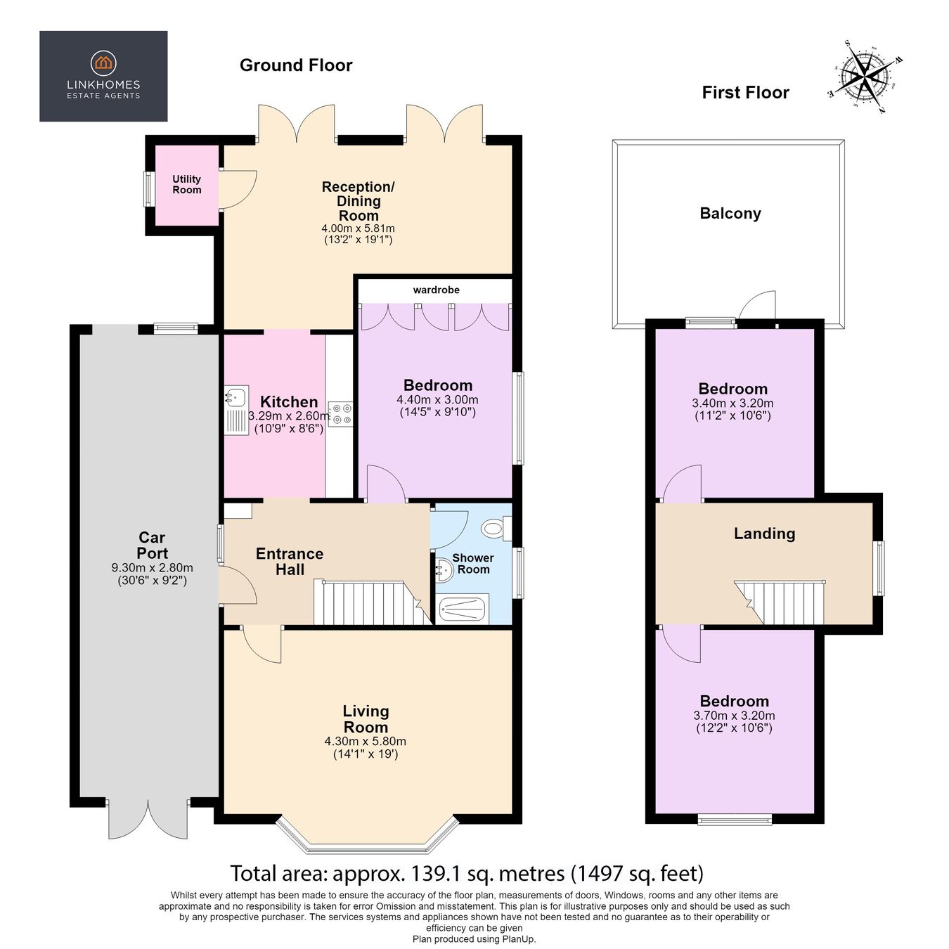 620, Castle Lane West, Bournemouth floorplan