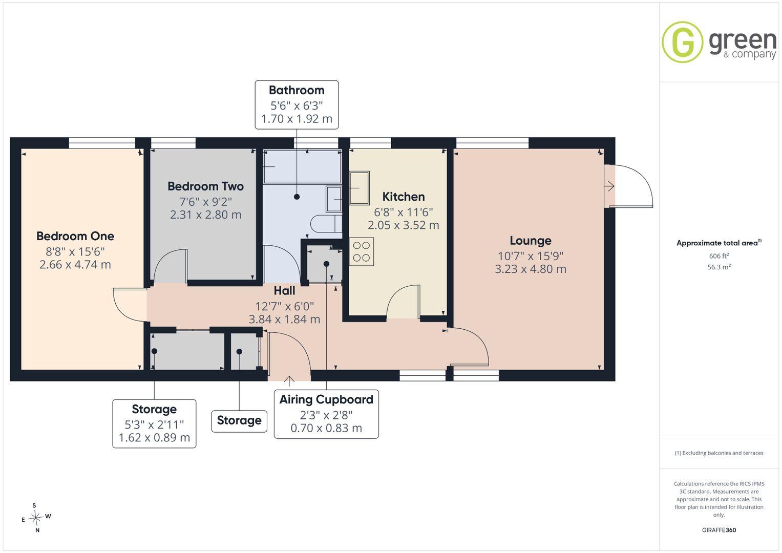 Guthrum Close, 341, Court Lane, Birmingham floorplan