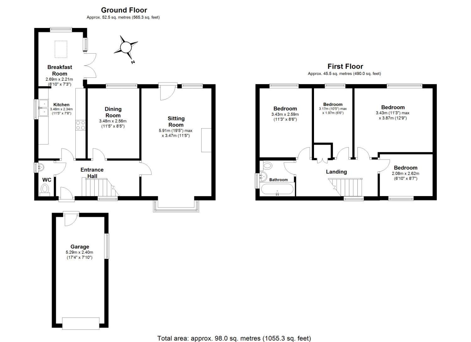 4 Bedrooms Detached house for sale in Bourn, Cambridge, Cambridgeshire CB23