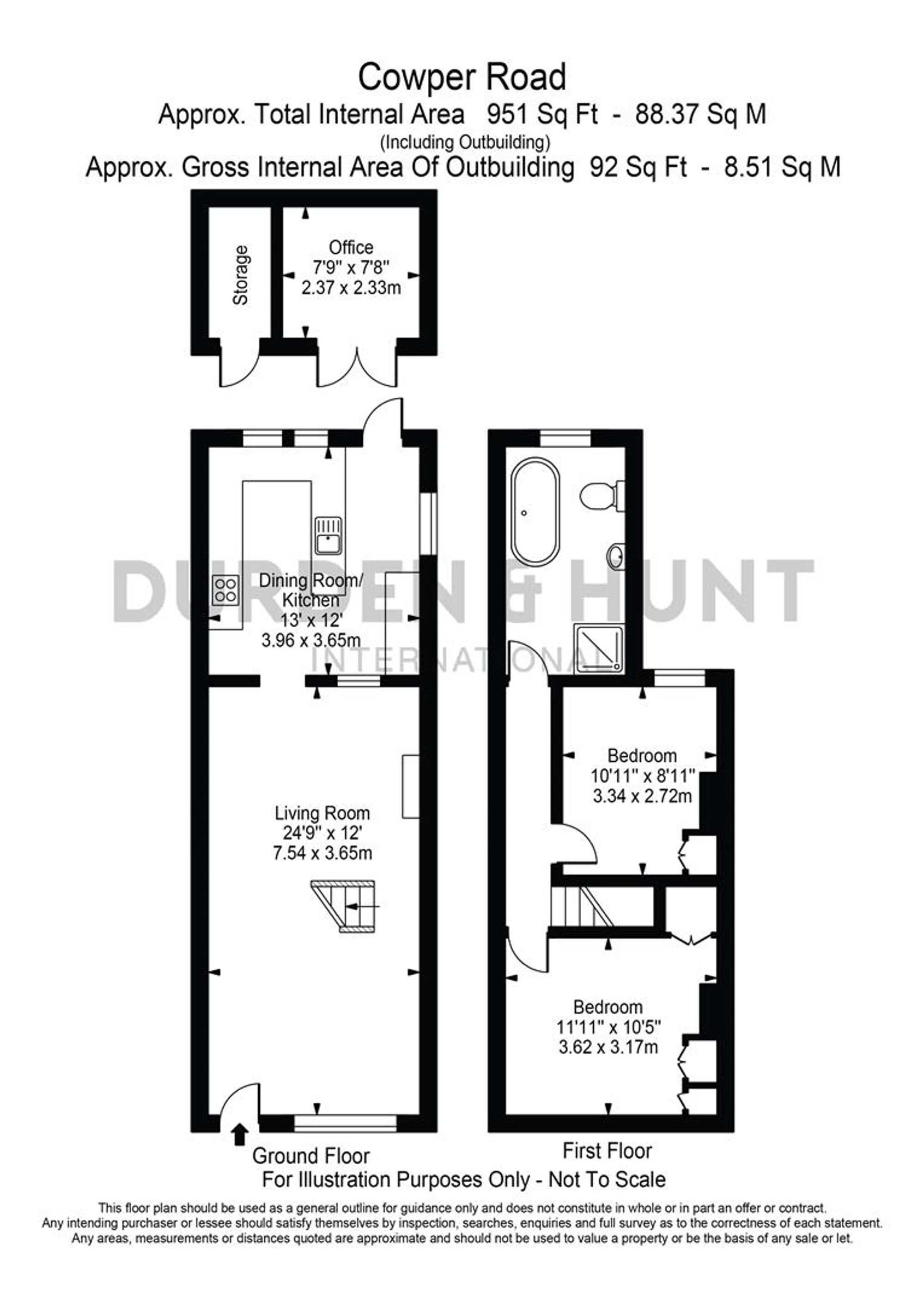 34 Cowper Road, Rainham floorplan