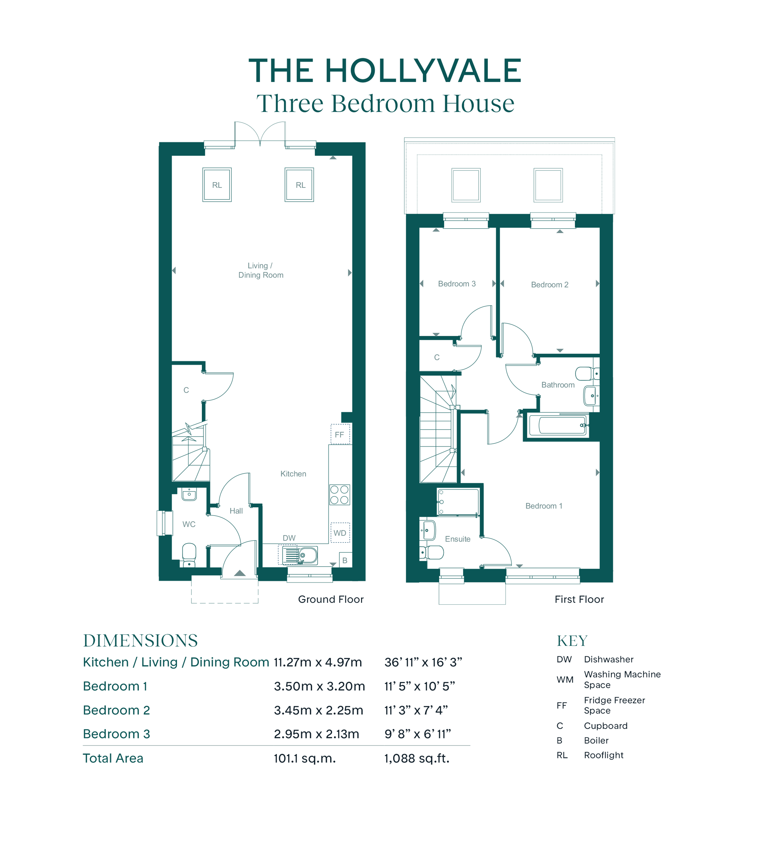 1 Tibbalds Way - Hollyvale 1mrf, Leaf Living  Oakhurst at Brookleigh, Burgess Hill RH15, Burgess Hill floorplan