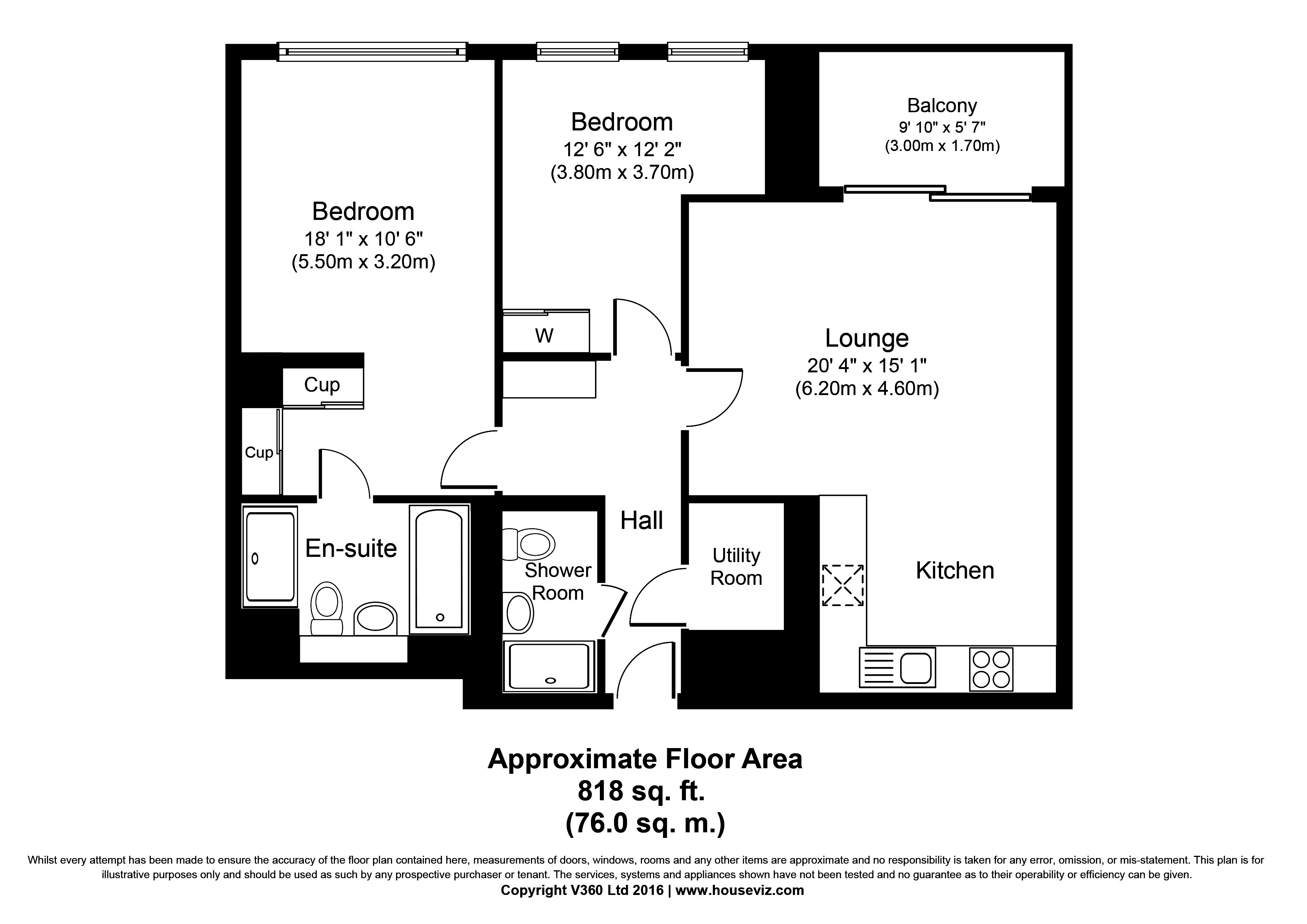 2 Bedrooms Flat to rent in The Landau, Fulham SW6