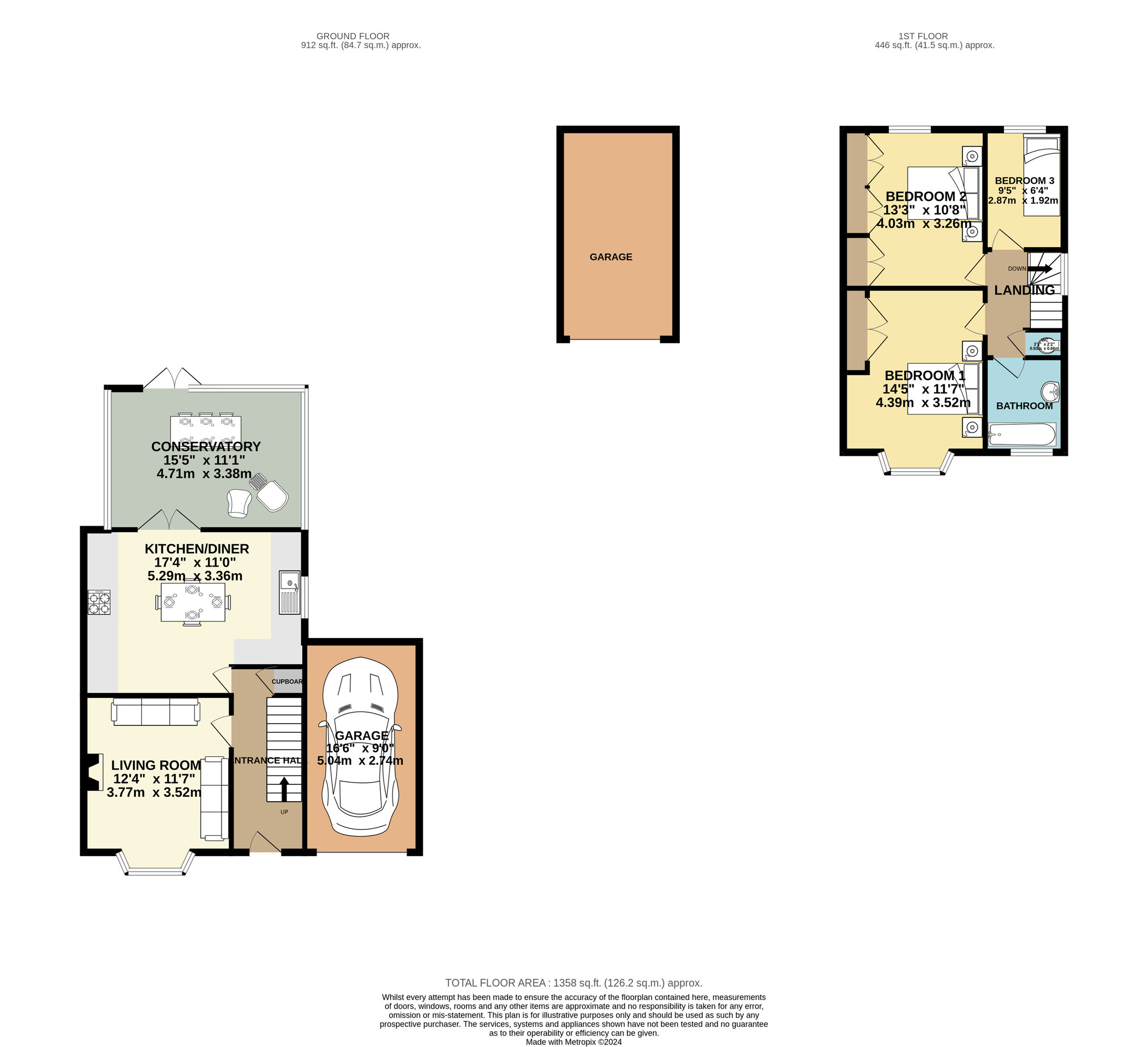 238 Dereham Road, Norwich floorplan