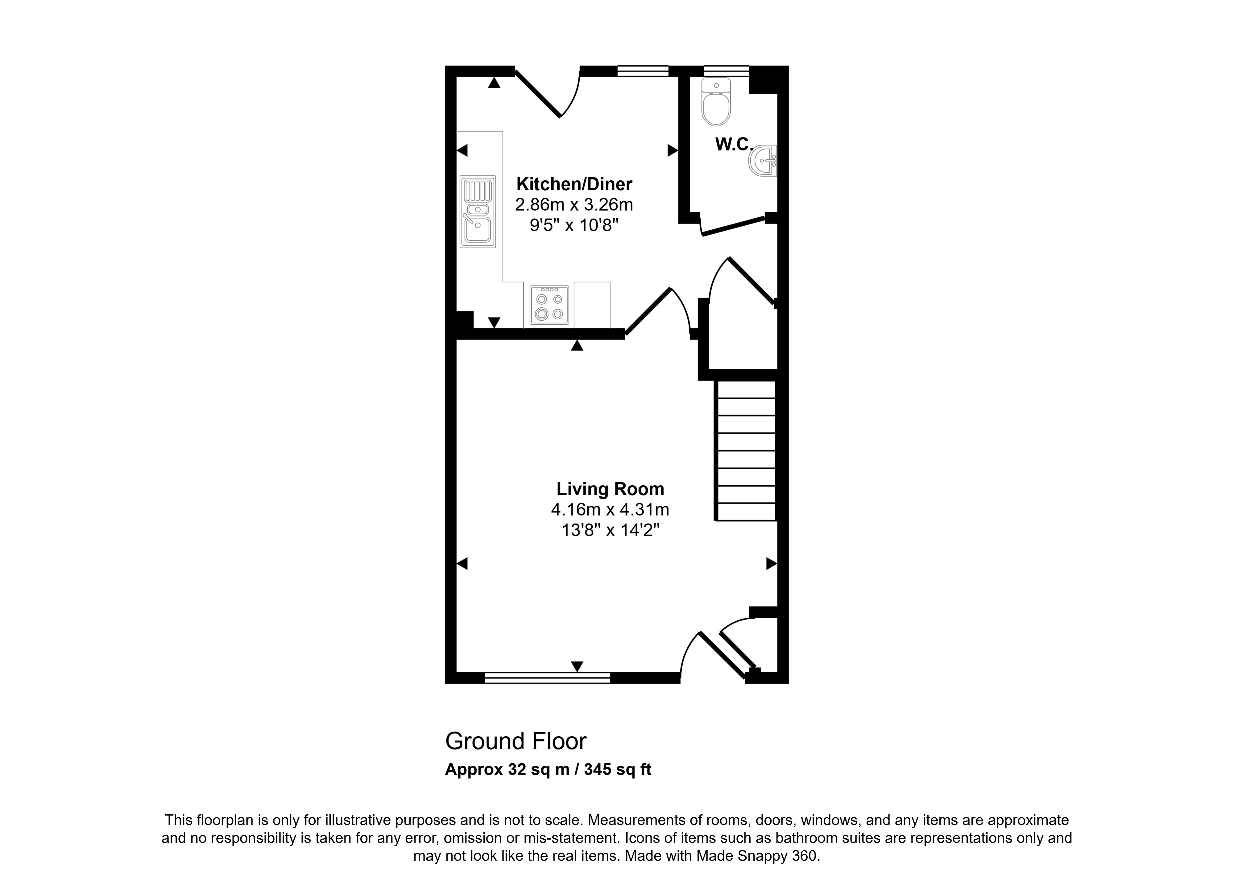 22, Pickaquoy Drive, Kirkwall floorplan
