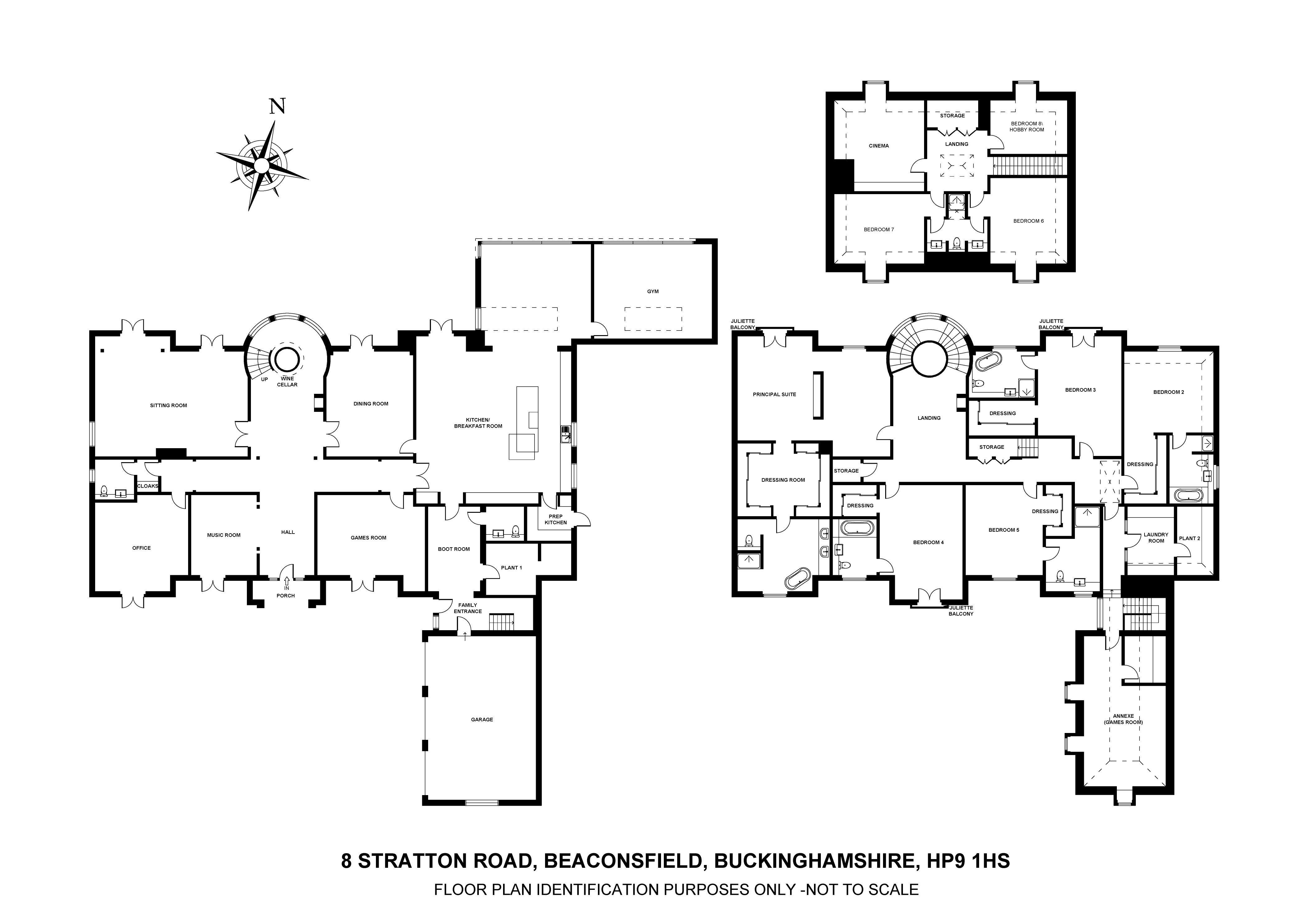 8, Stratton Road, Beaconsfield floorplan