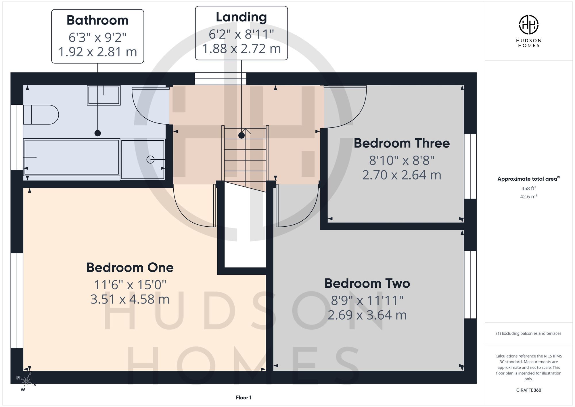 3 Silverwood Walk, Peterborough floorplan