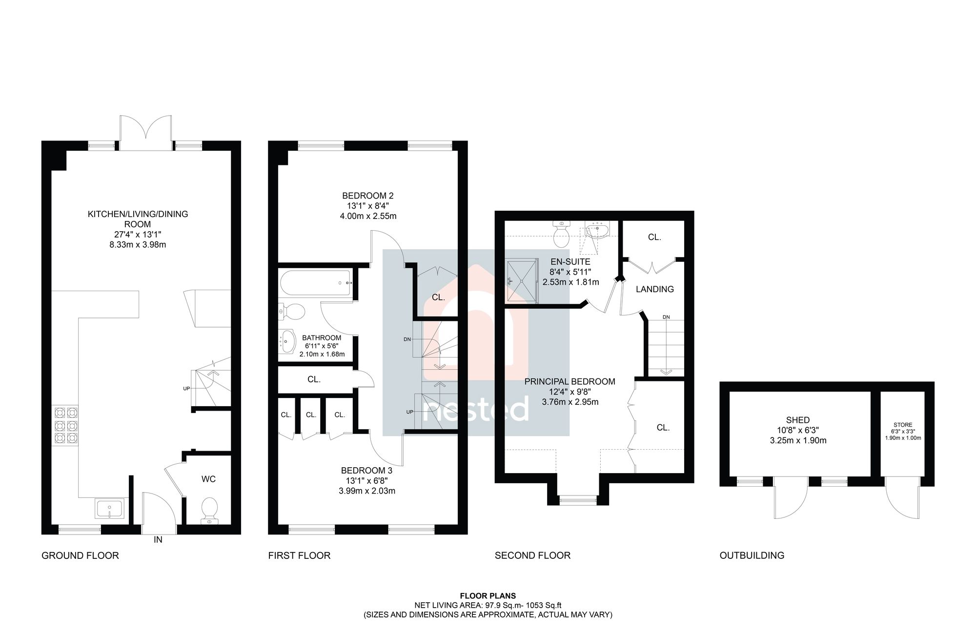 10 Neville Duke Way, Chichester floorplan
