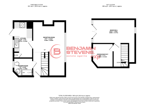 129, Hayling Road, South Oxhey, Watford floorplan