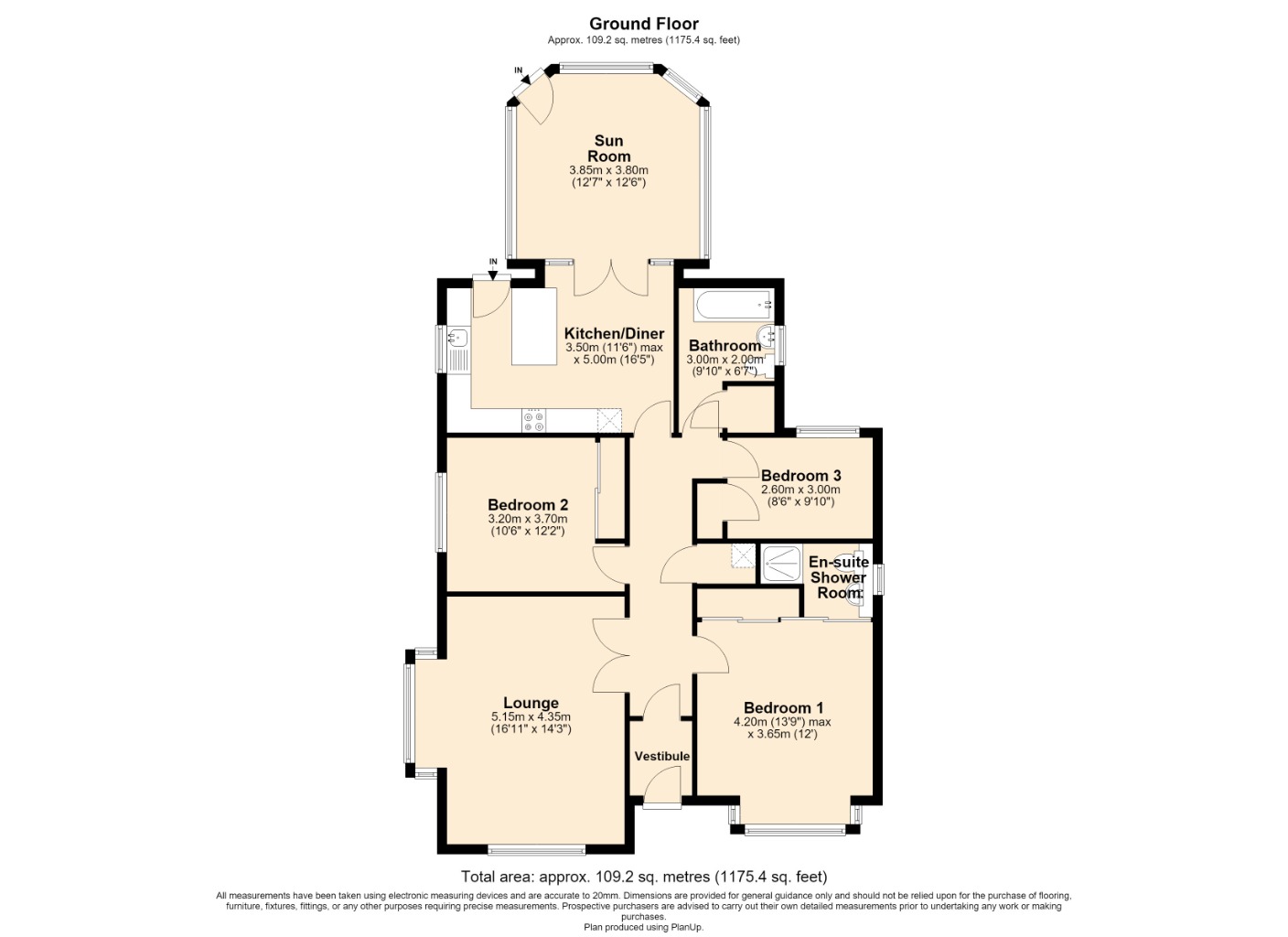 4, Tarbolton Court, Kirkcaldy floorplan