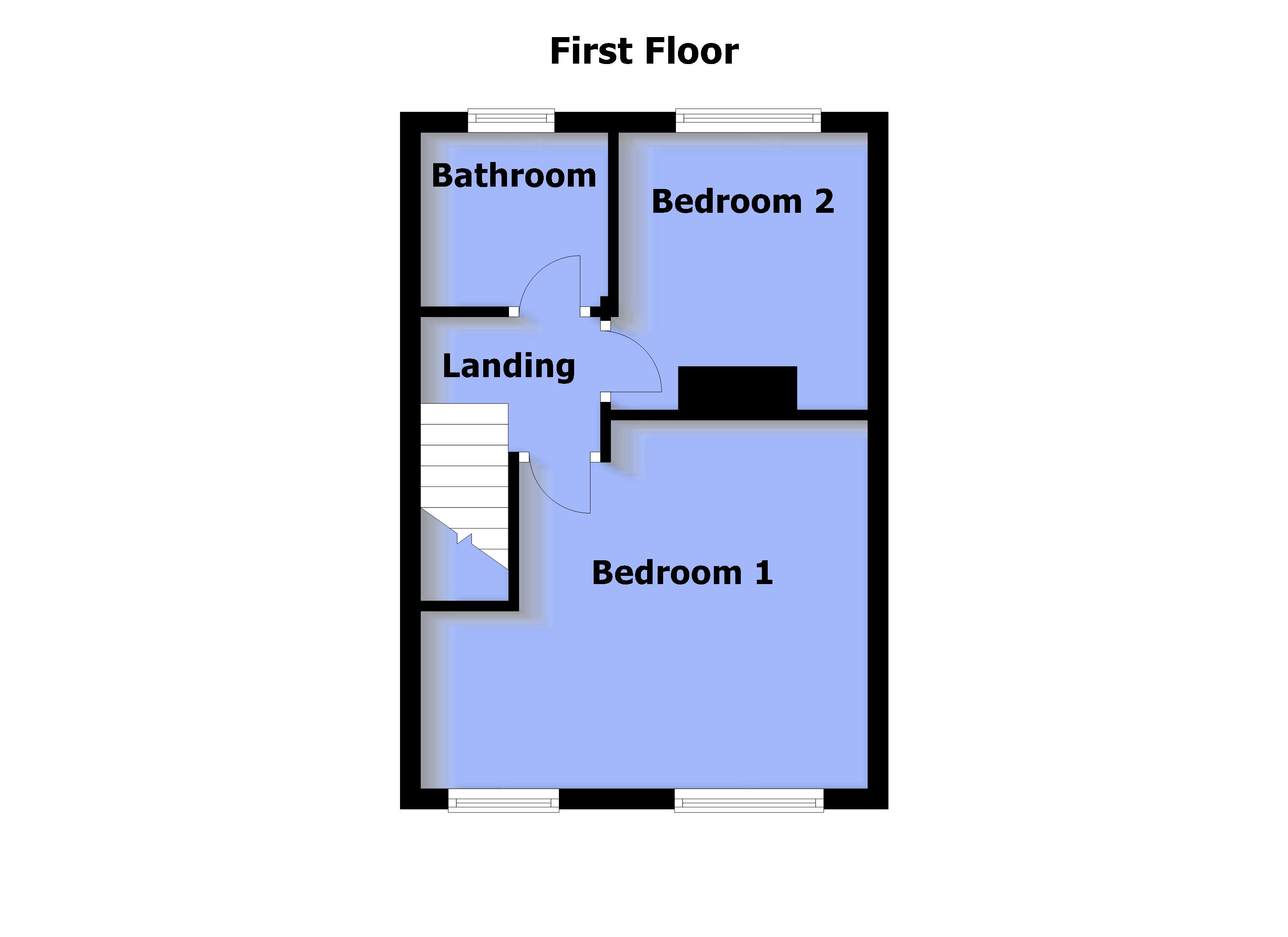 27, Melverley Road, Manchester floorplan