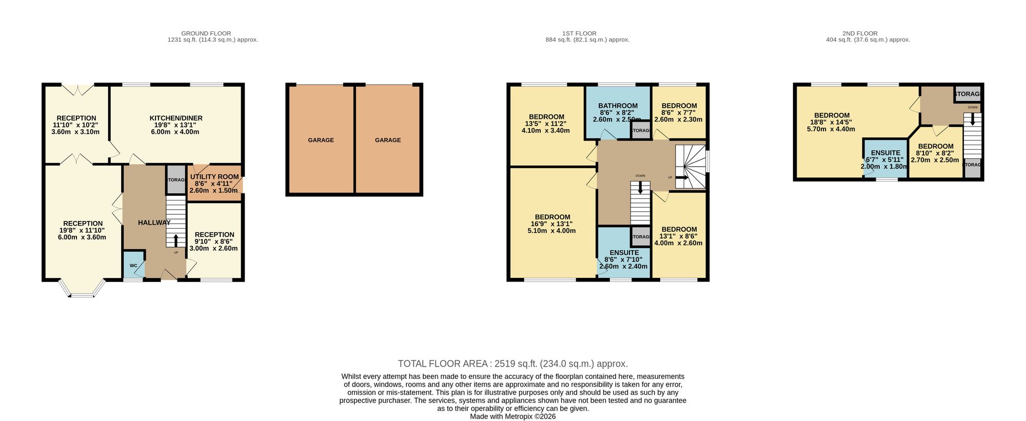 3 Bryony Gardens, Bolton floorplan