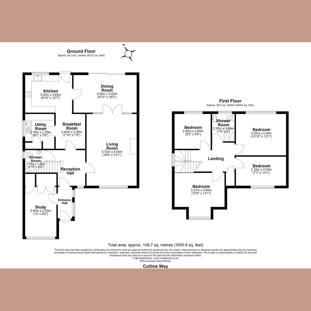 125, Collins Way, Leigh-on-sea floorplan