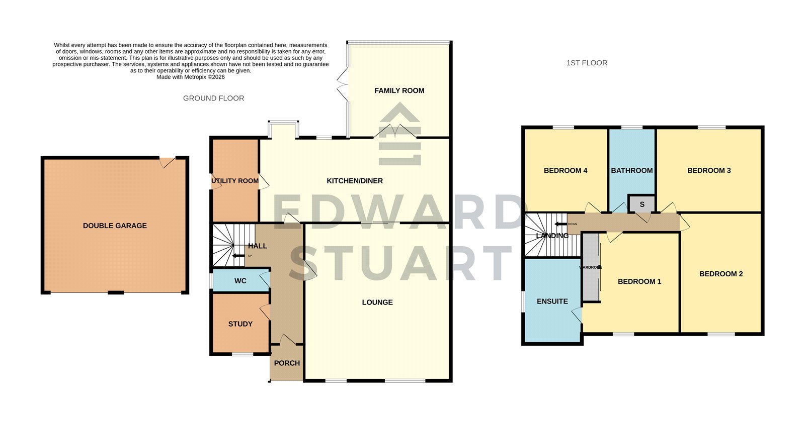 25, Barkston Drive, Cambridgeshire floorplan