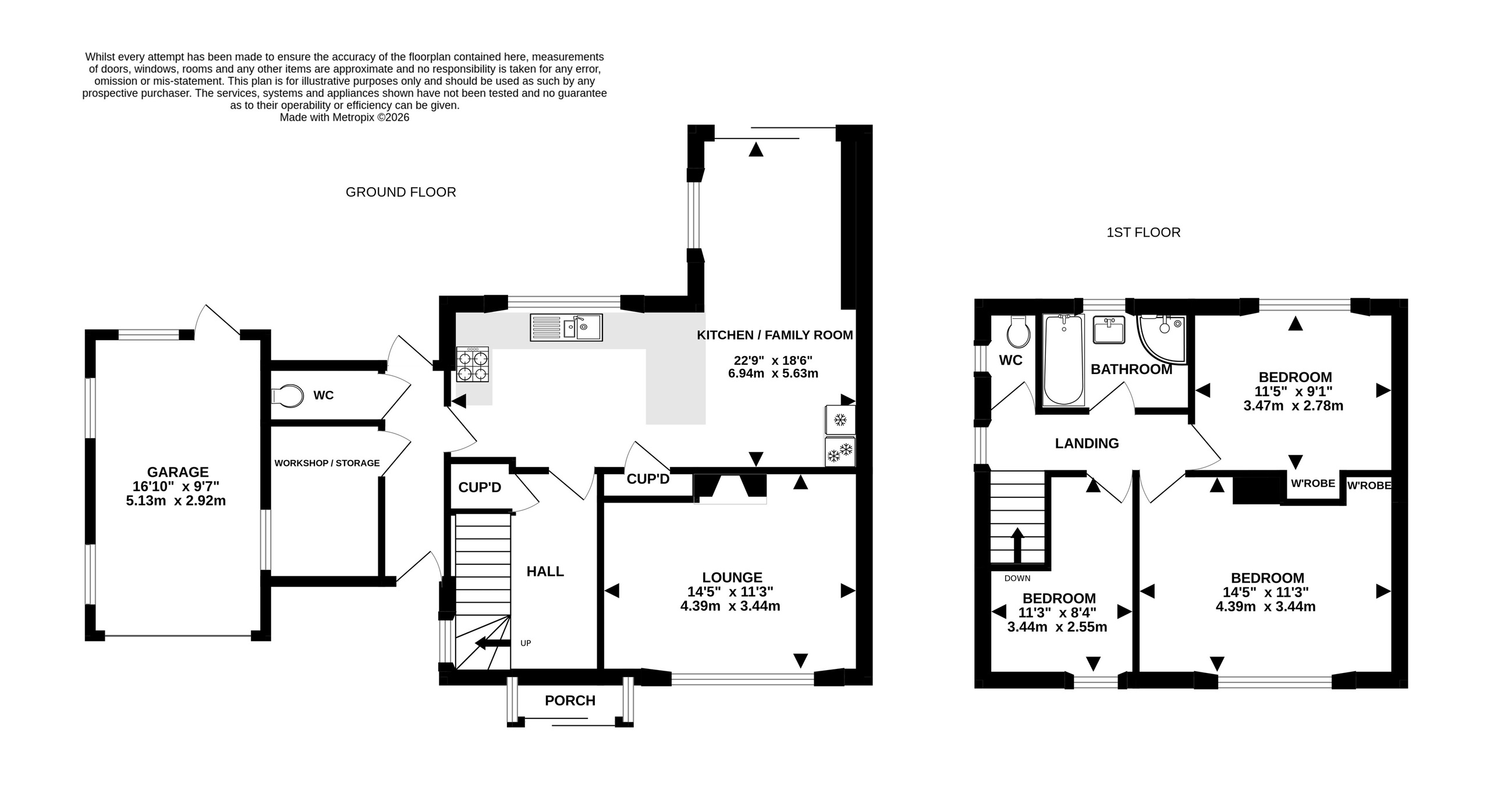 319 Canford Lane, Bristol floorplan