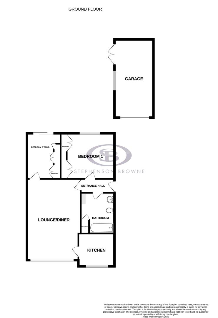 8, Ferndown Drive, Newcastle-Under-Lyme floorplan