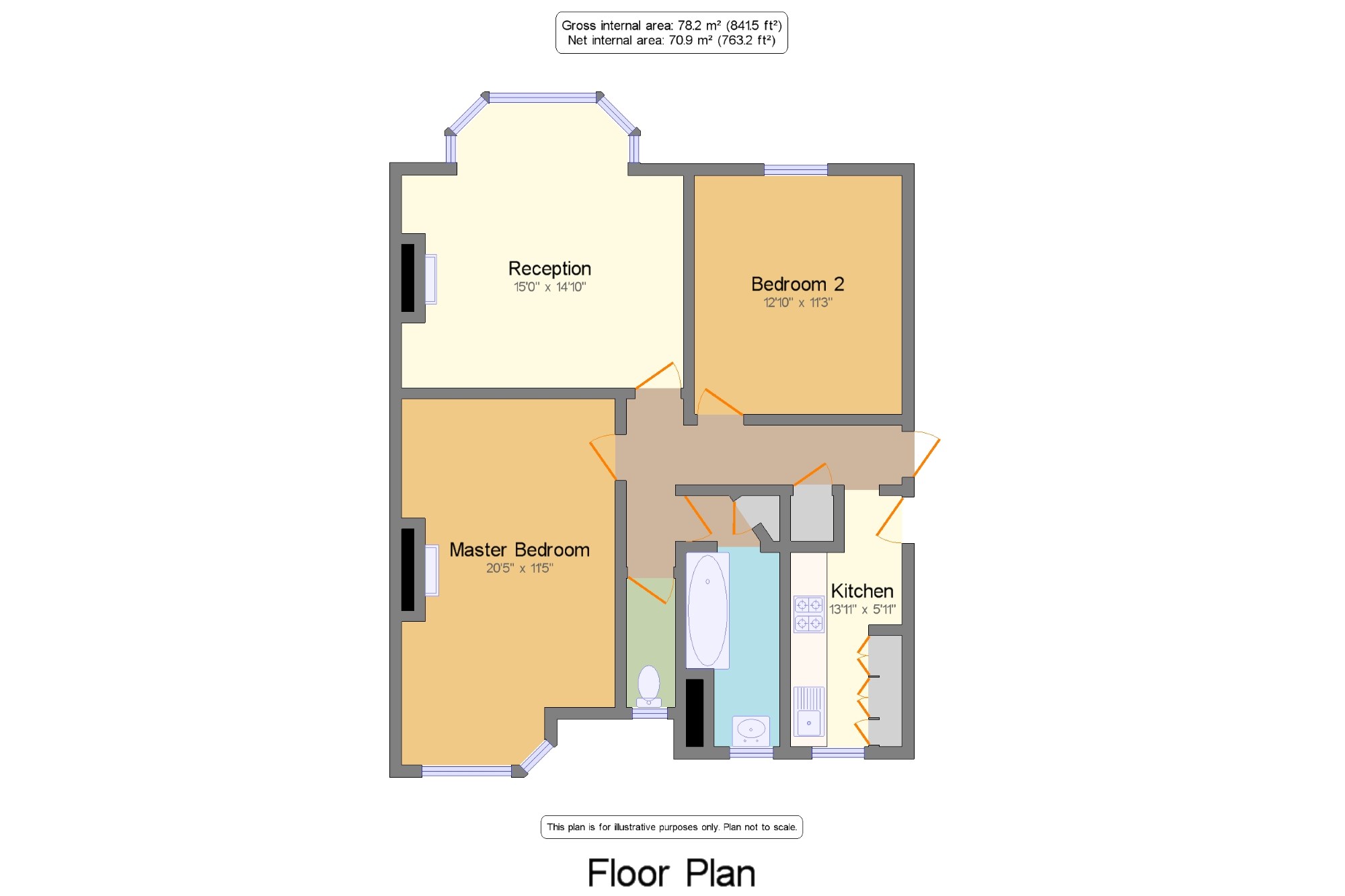 2 Bedrooms Flat for sale in Cambridge Park, ., Twickenham TW1