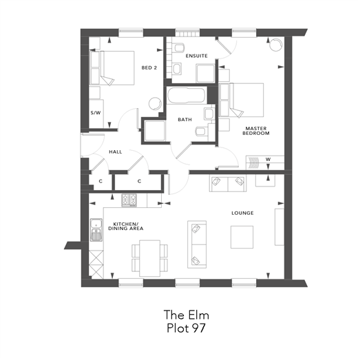 Hurricane Way, Terlingham Gardens, Hawkinge, Kent CT18, 2 bedroom flat
