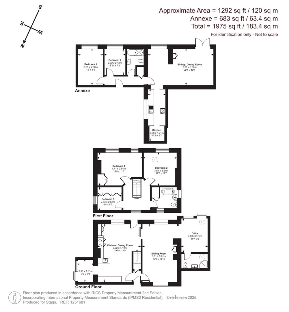 The Park House, Bude floorplan