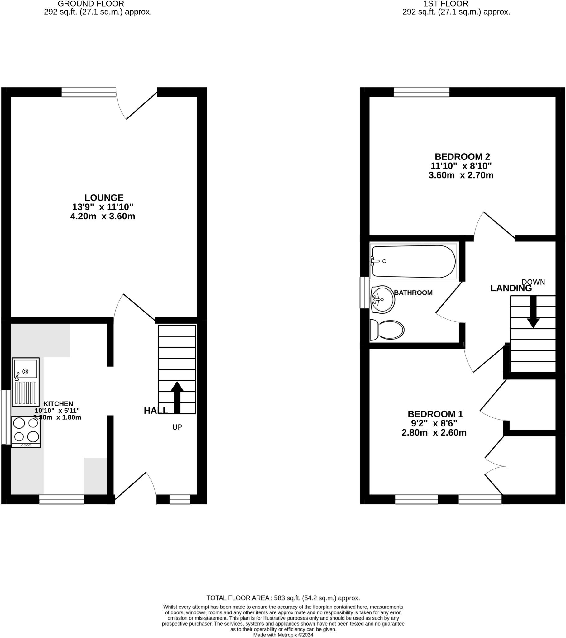 27, Satis Avenue, Kent floorplan