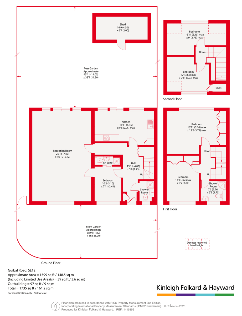 40, Guibal Road, London floorplan