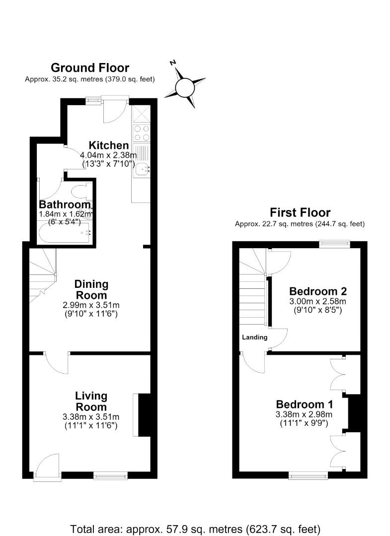70, Victoria Road, Cambridge floorplan