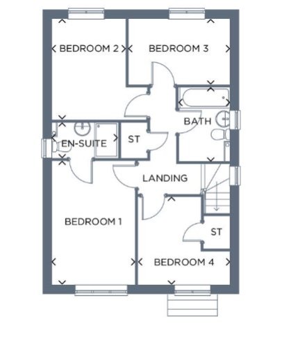 3, Theodore Close Bearpark, Durham floorplan