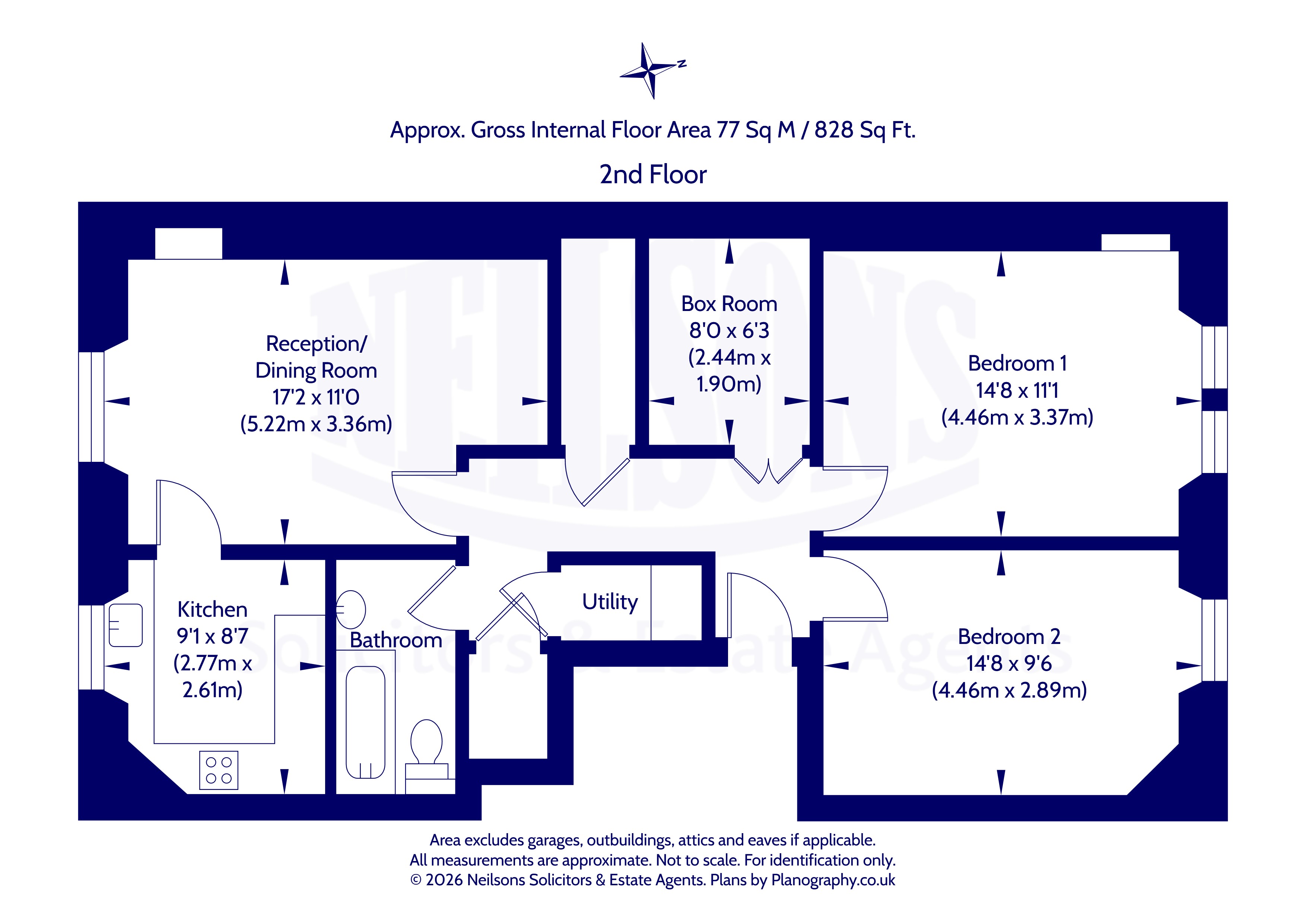 18 2F2, Parsons Green Terrace, Edinburgh floorplan