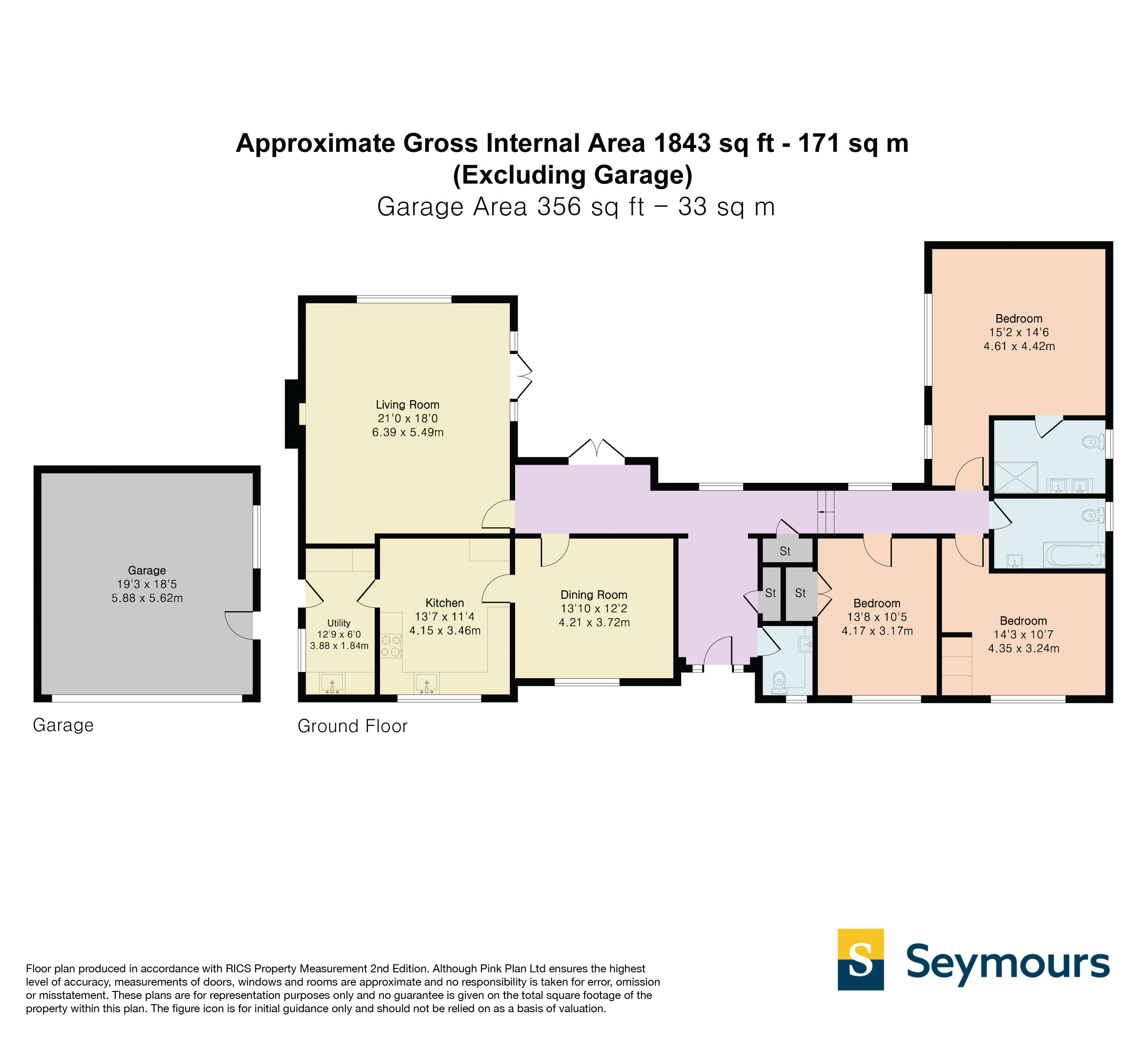 Kemnal Park, Surrey floorplan