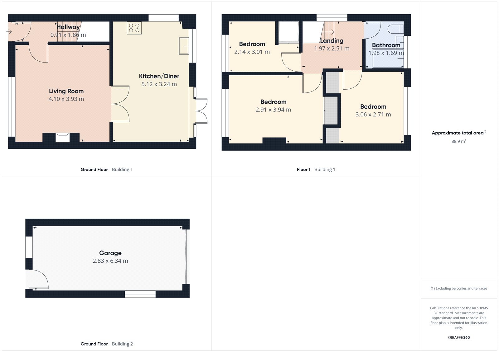 8, Holcombe, Whitchurch floorplan