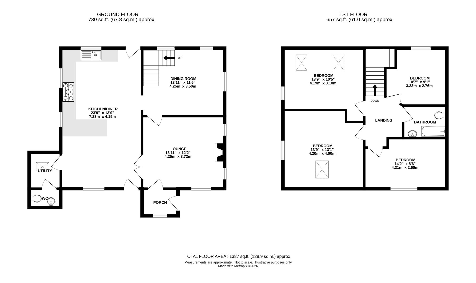 Black Rabbit Cottage Pindale Road, Hope Valley floorplan