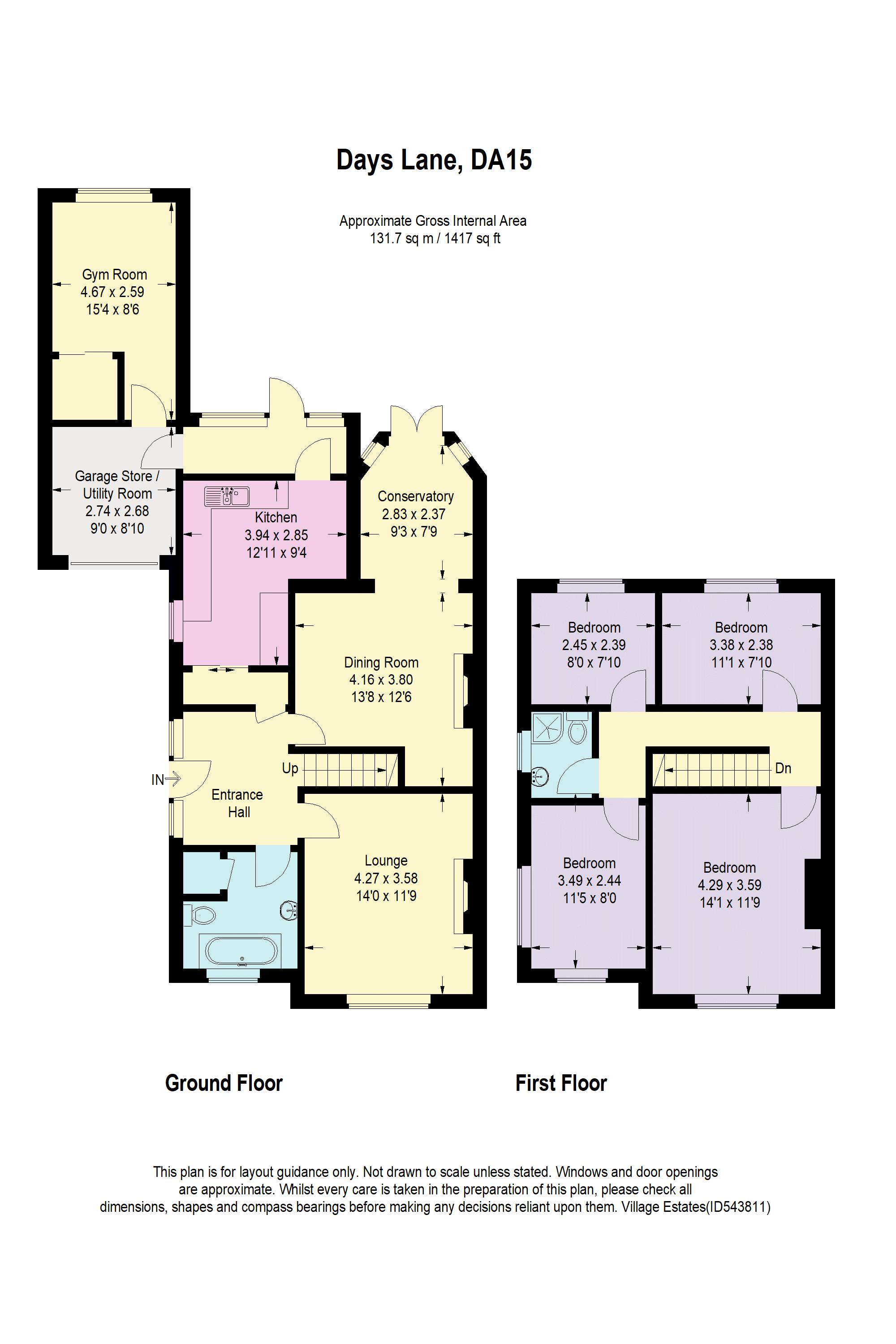 4 Bedrooms Semi-detached house for sale in Days Lane, Sidcup DA15