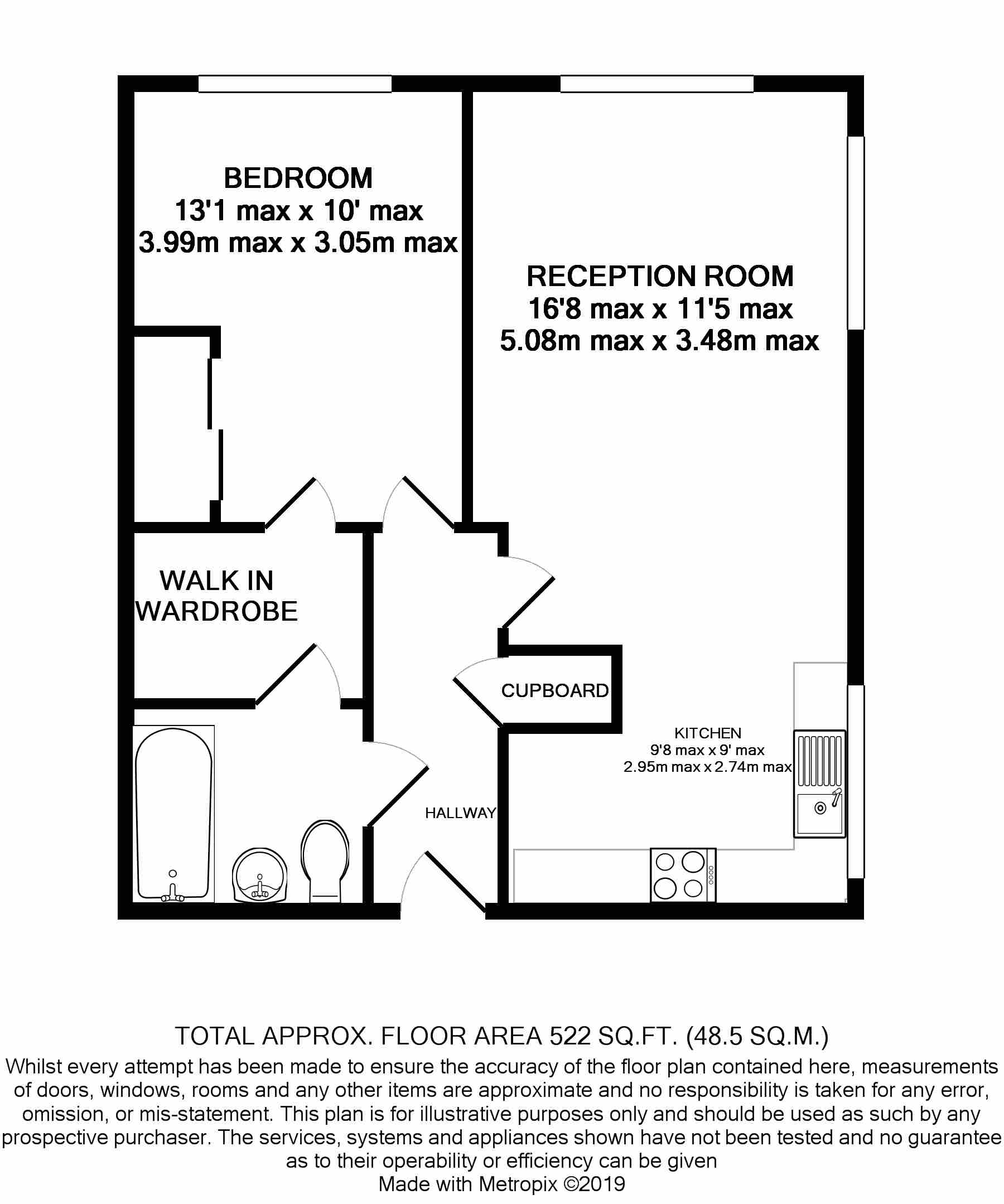 1 Bedrooms Flat for sale in The Rushes, Wapshott Road, Staines-Upon-Thames, Surrey TW18