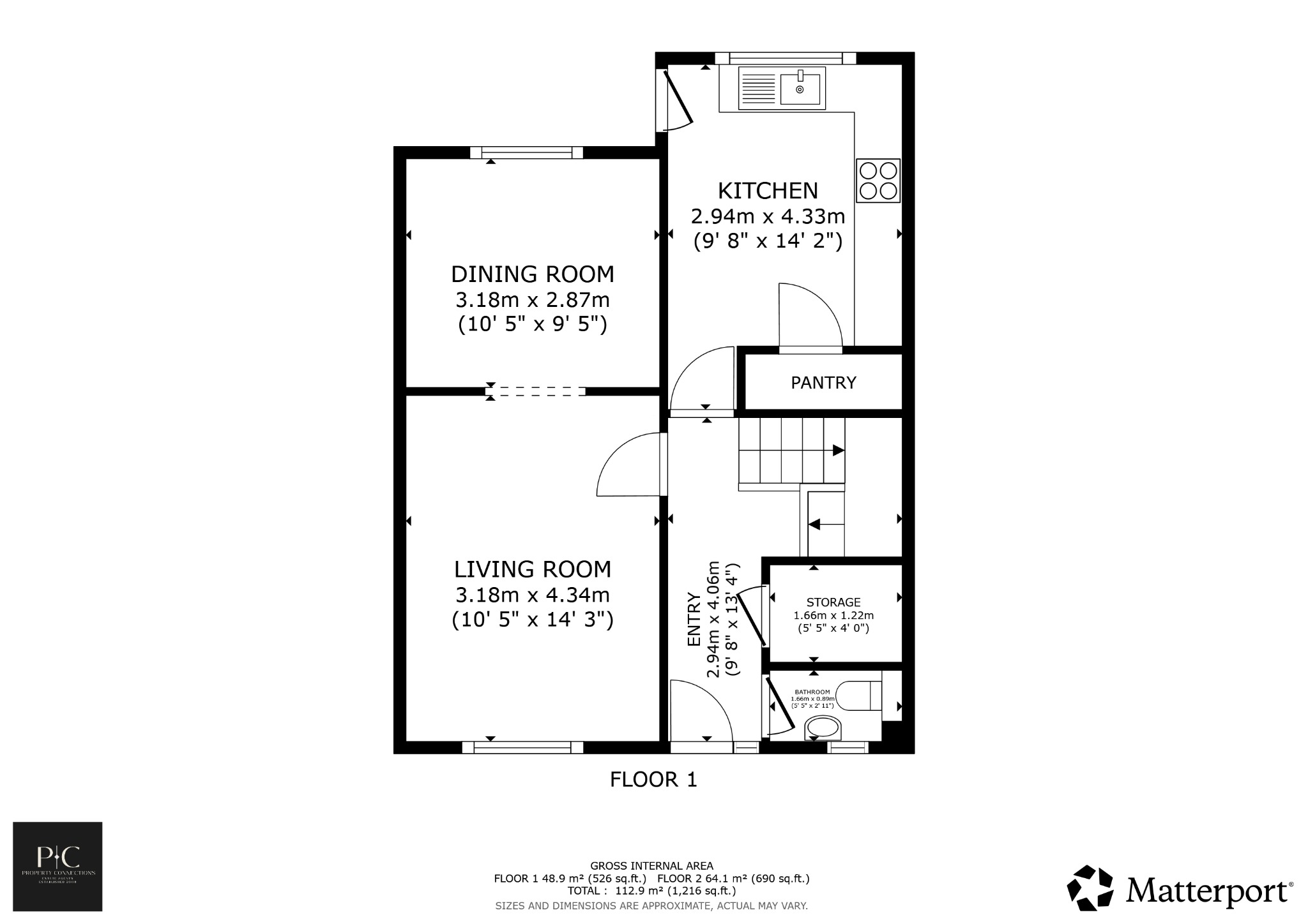 80 Norman Rise, Livingston, West Lothian floorplan