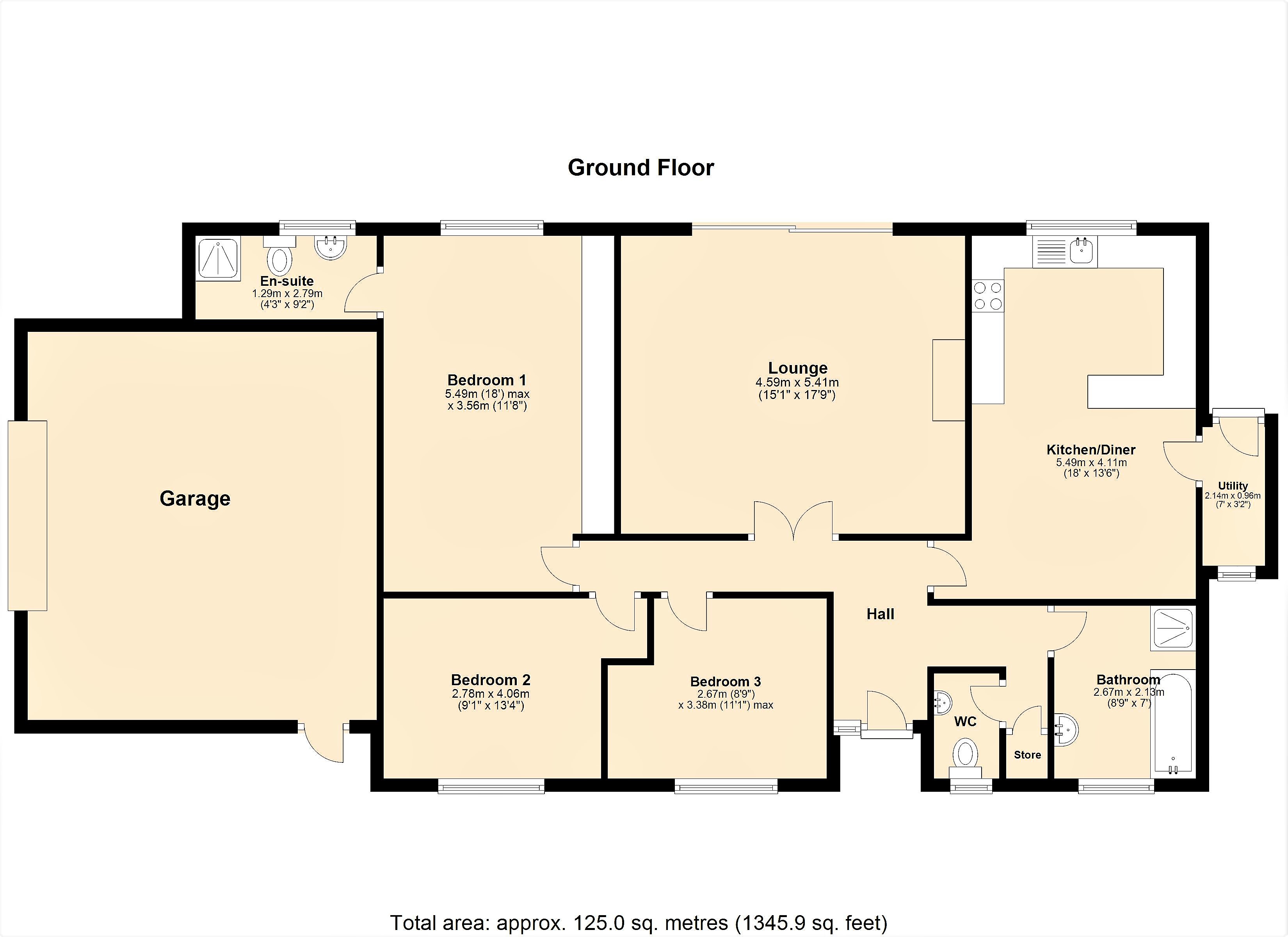 3 Bedrooms Detached bungalow for sale in Mynydd Llan, Babell, Holywell CH8