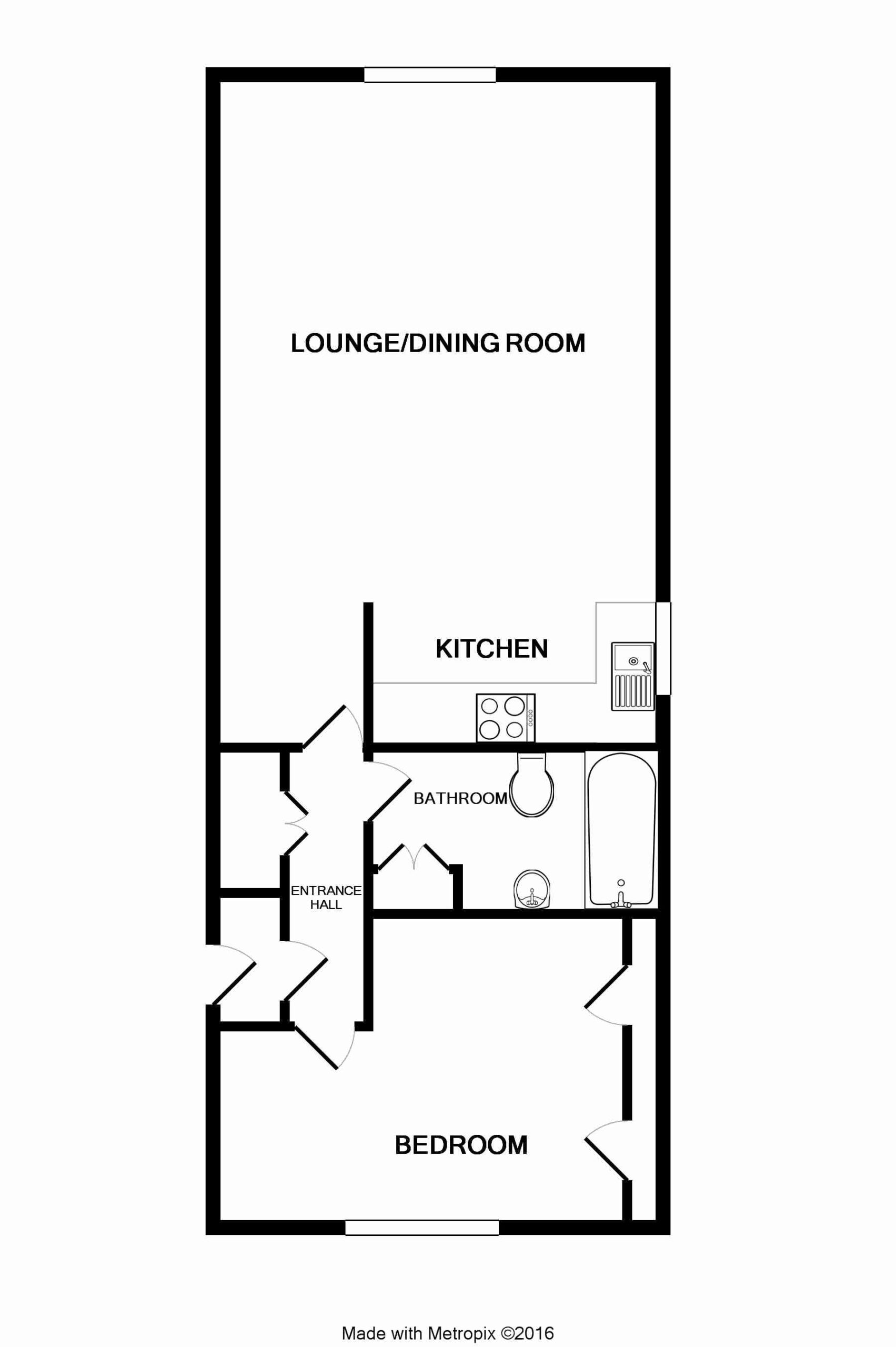 Flat 4, 1, Grange Place, Flat 4, 1, Grange Place, St Peter Port floorplan