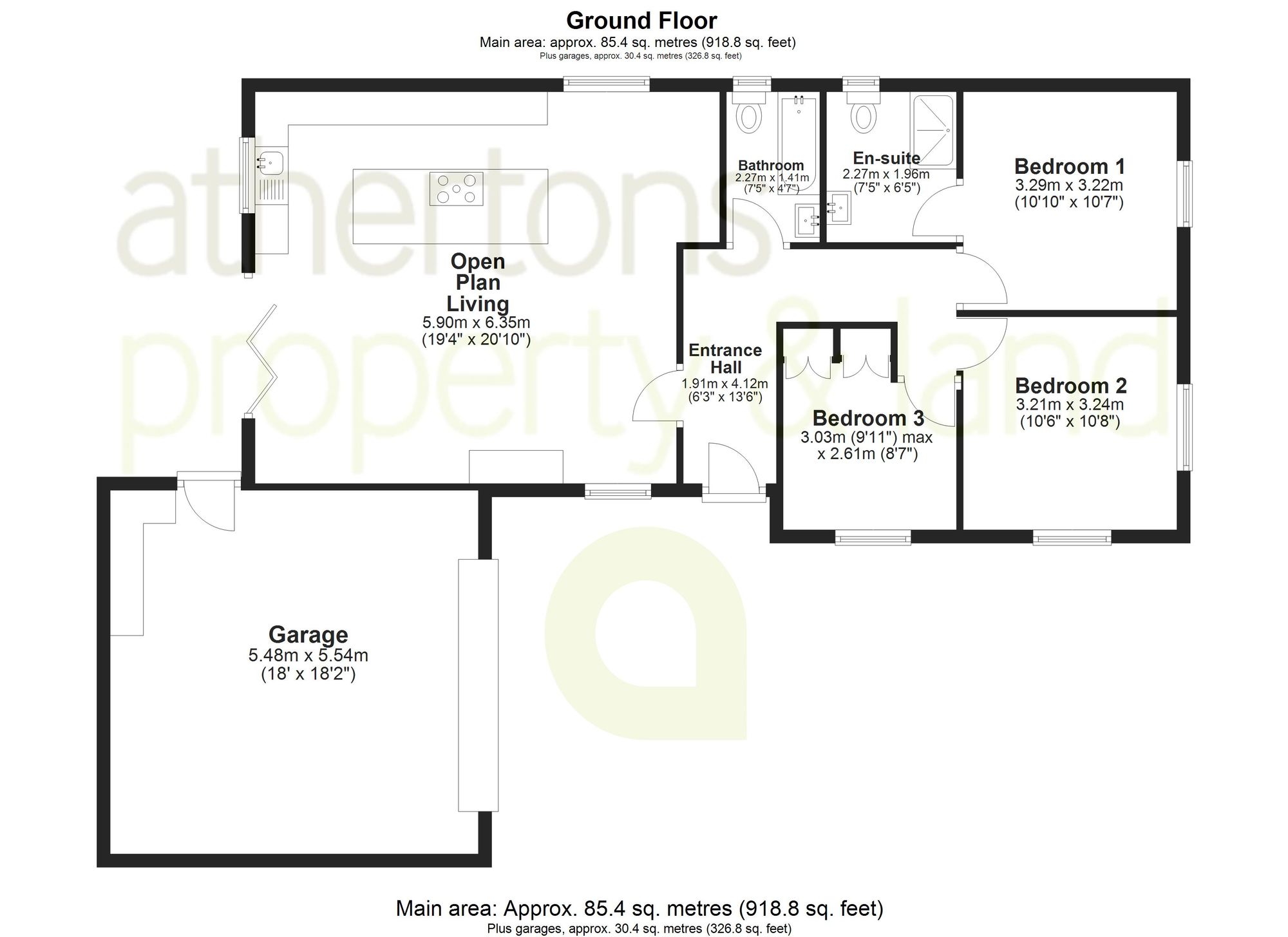 2 Brook Side Close, Clitheroe floorplan